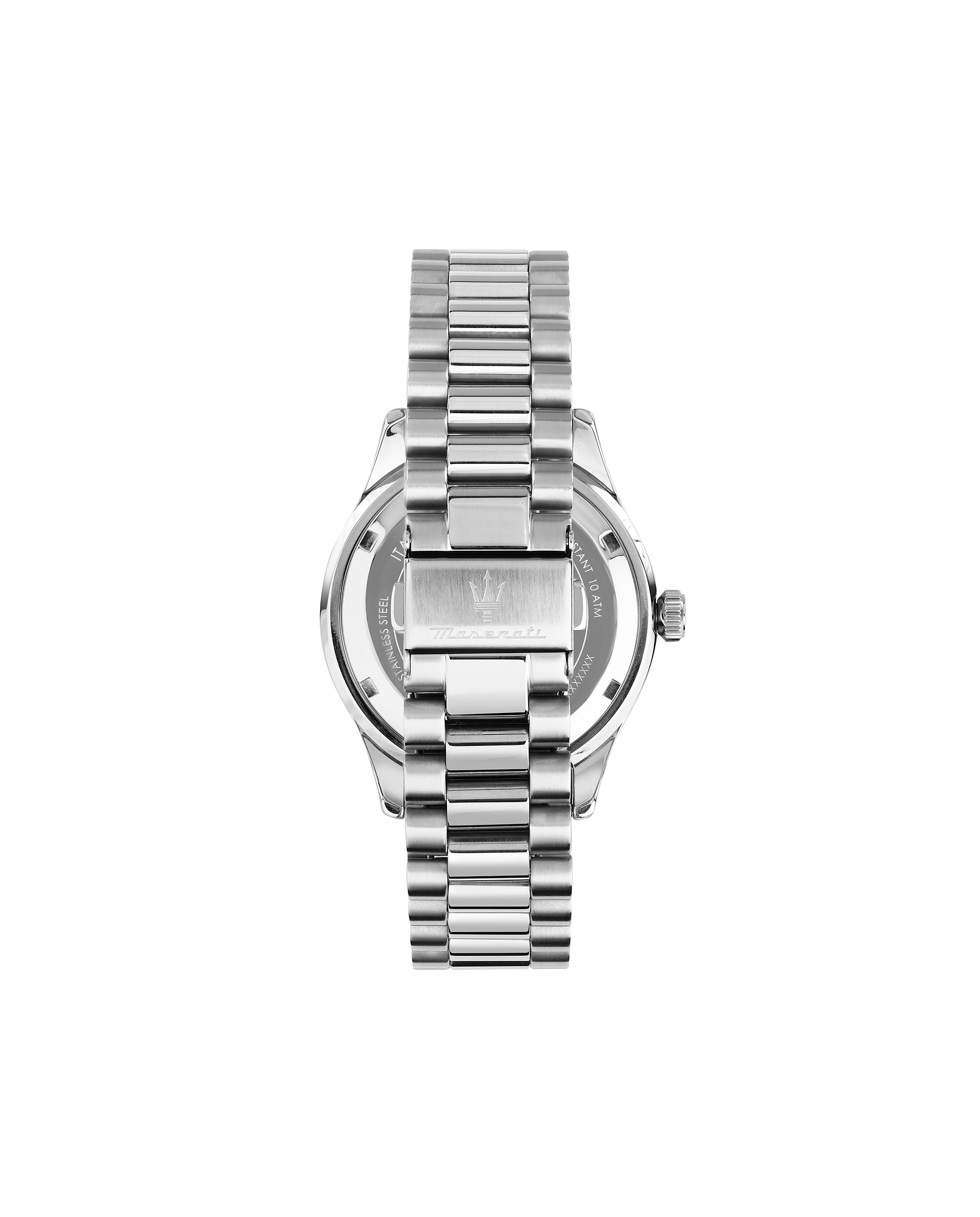 Reloj de hombre sorpasso r8853124004 de acero y correa plateada - Maserati - Plata Plata-3