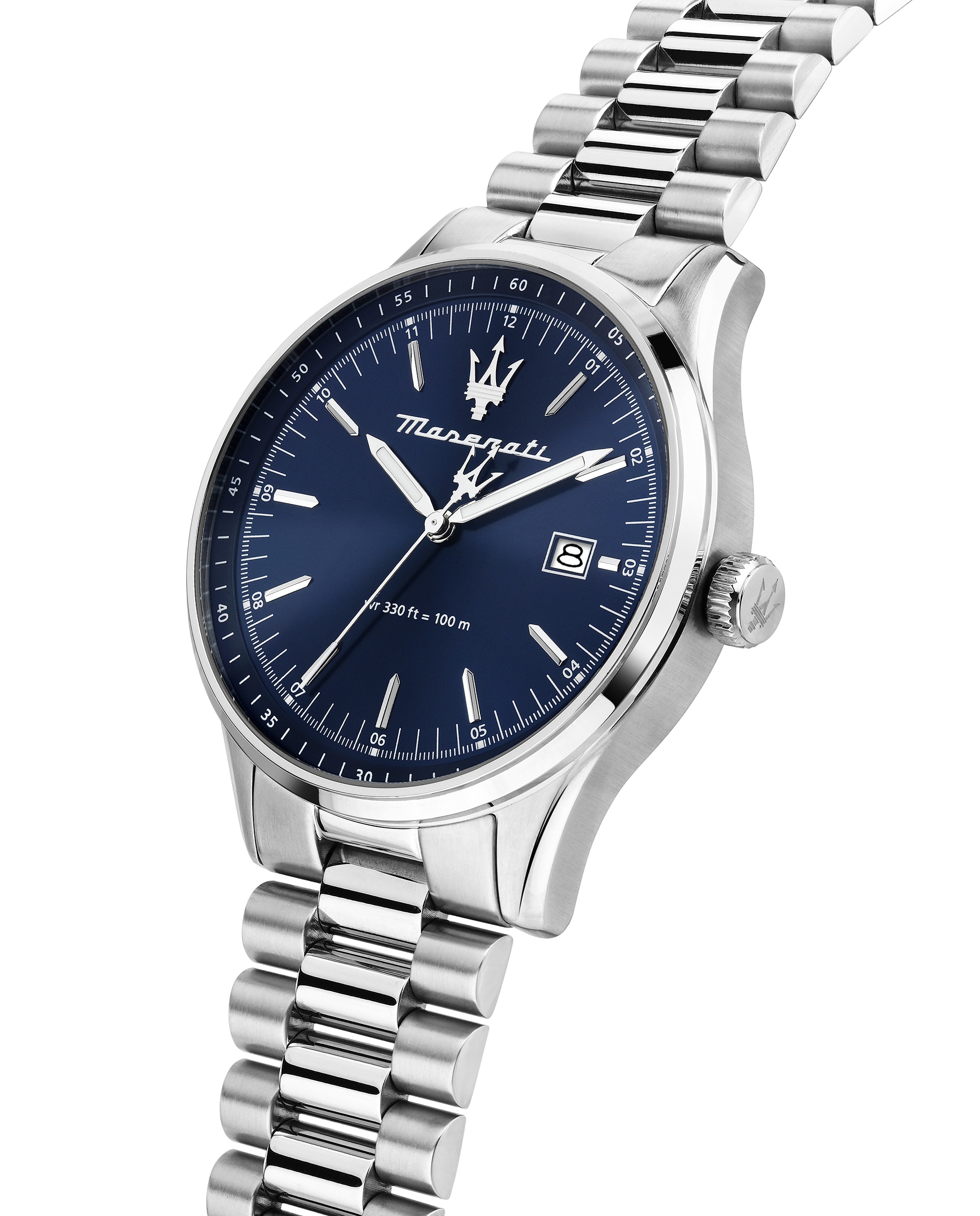 Reloj de hombre sorpasso r8853124004 de acero y correa plateada - Maserati - Plata Plata-4