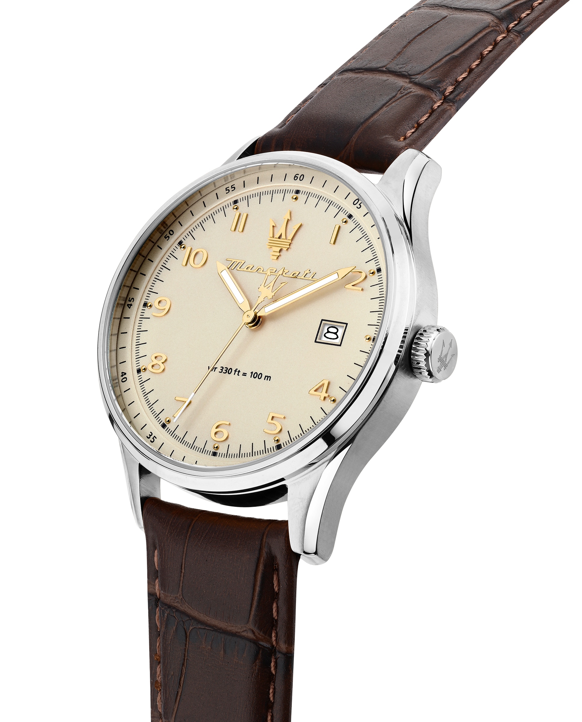 Imagen 4 de Reloj de hombre velocita r8851124004 de piel y correa - Maserati - Marrón Marrón