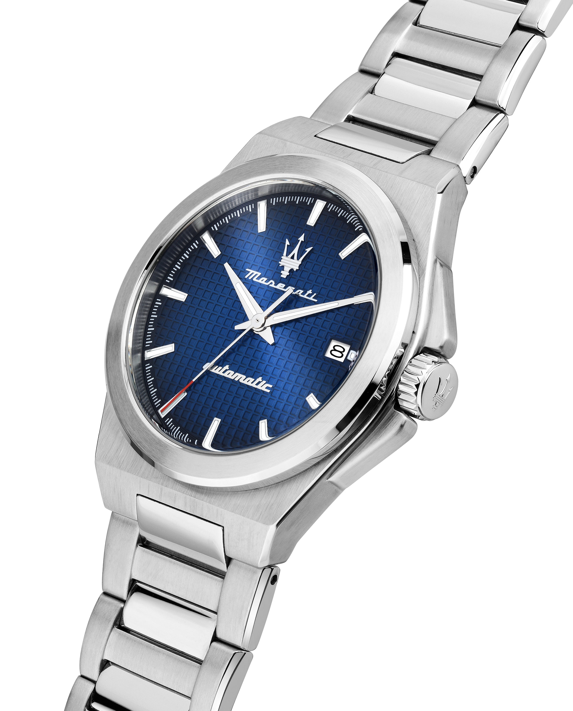 Reloj de hombre velocita r8823153001 automático de acero y correa plateada - Maserati - Plata Plata-4