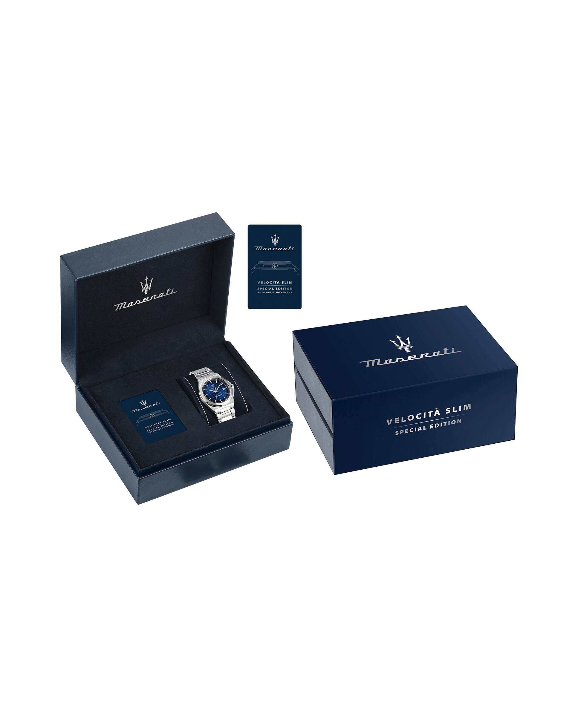 Reloj de hombre velocita r8823153001 automático de acero y correa plateada - Maserati - Plata Plata-6