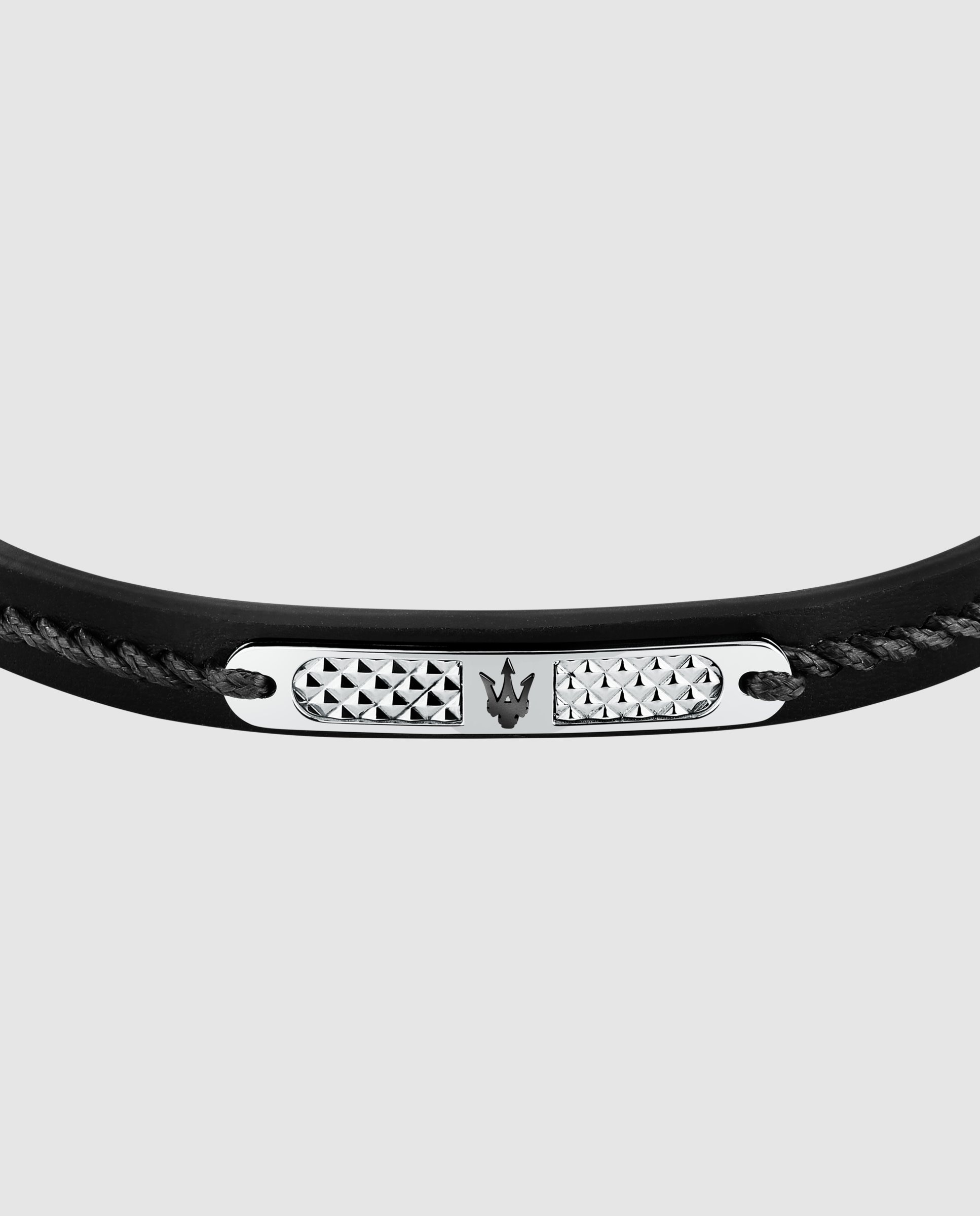 Imagen 2 de Pulsera de hombre varis de acero plateada - Maserati - Plata Plata