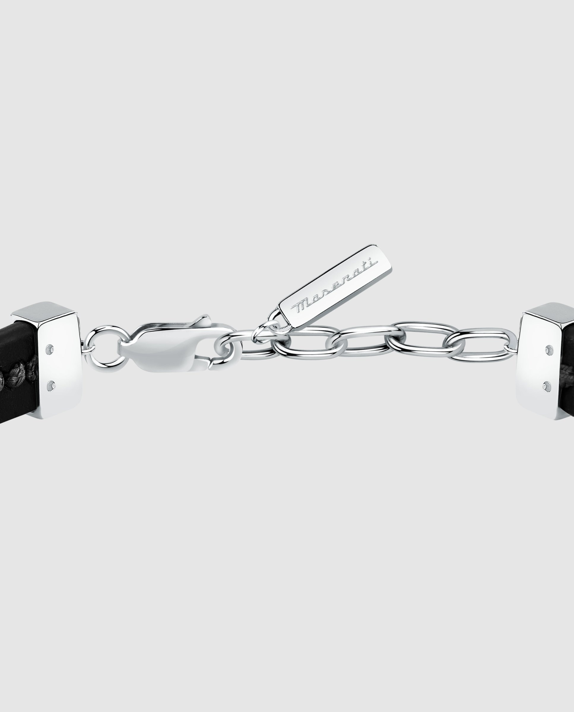 Imagen 3 de Pulsera de hombre varis de acero plateada - Maserati - Plata Plata