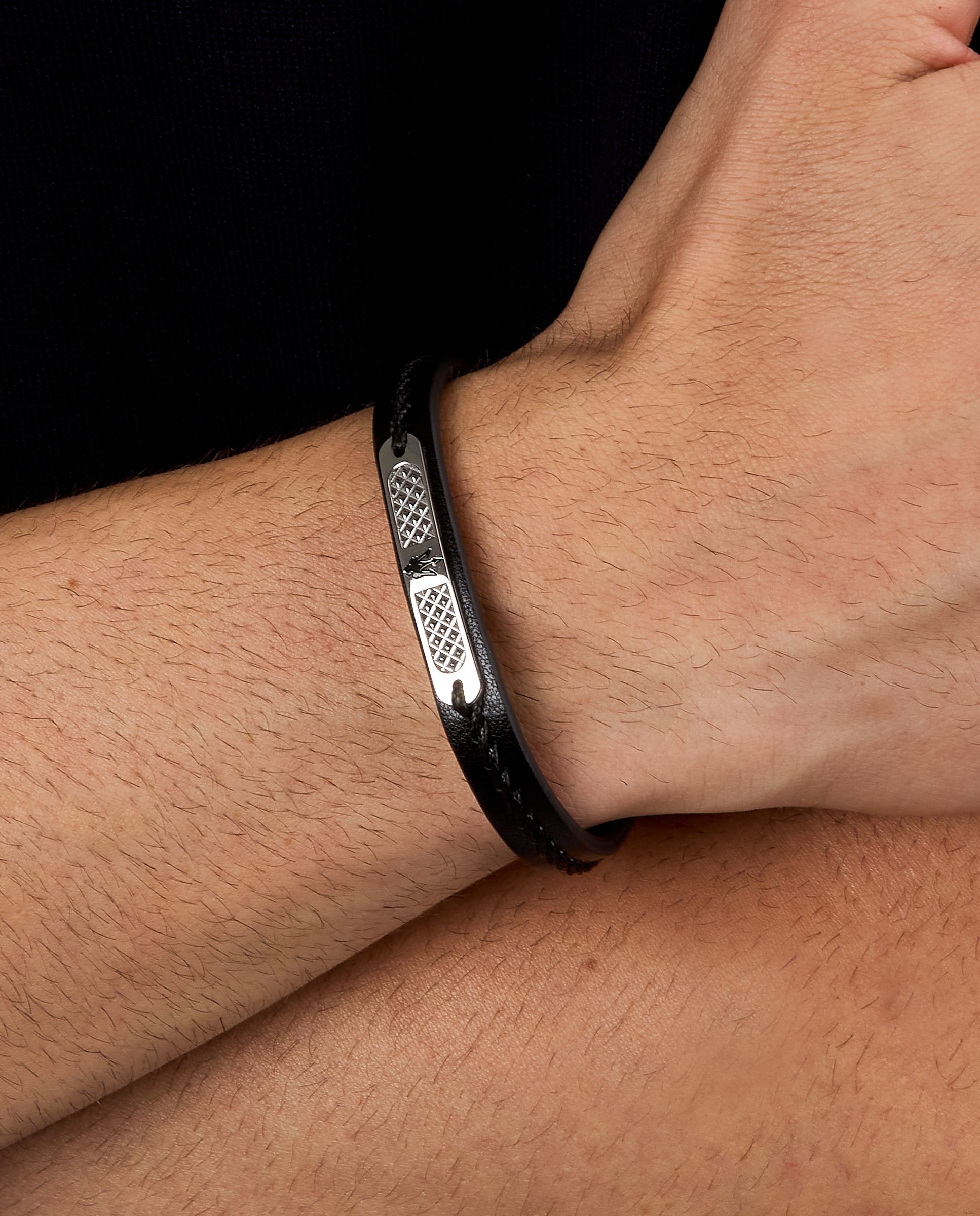 Imagen 5 de Pulsera de hombre varis de acero plateada - Maserati - Plata Plata