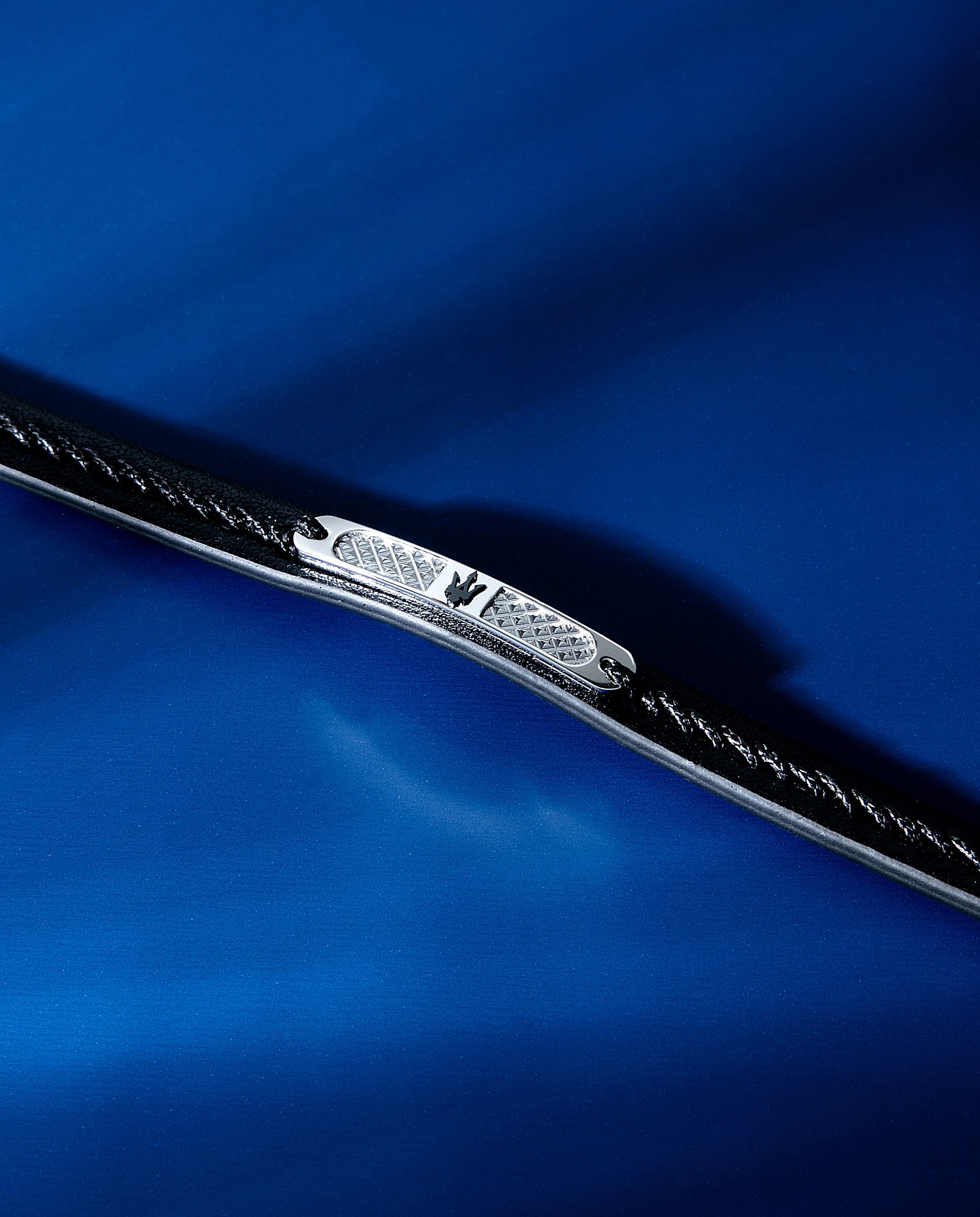 Imagen 6 de Pulsera de hombre varis de acero plateada - Maserati - Plata Plata