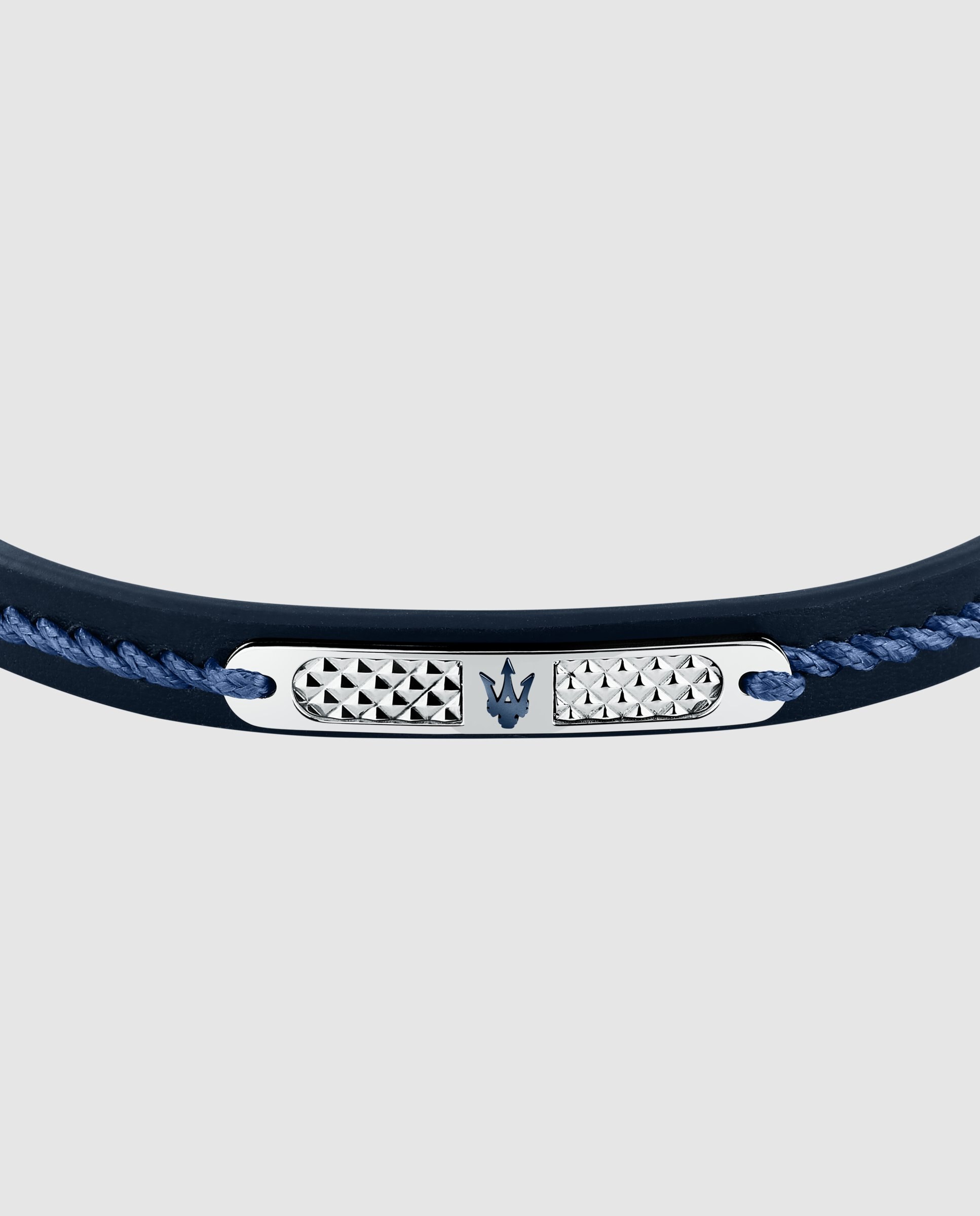 Imagen 2 de Pulsera de hombre varis de acero plateada - Maserati - Plata Plata