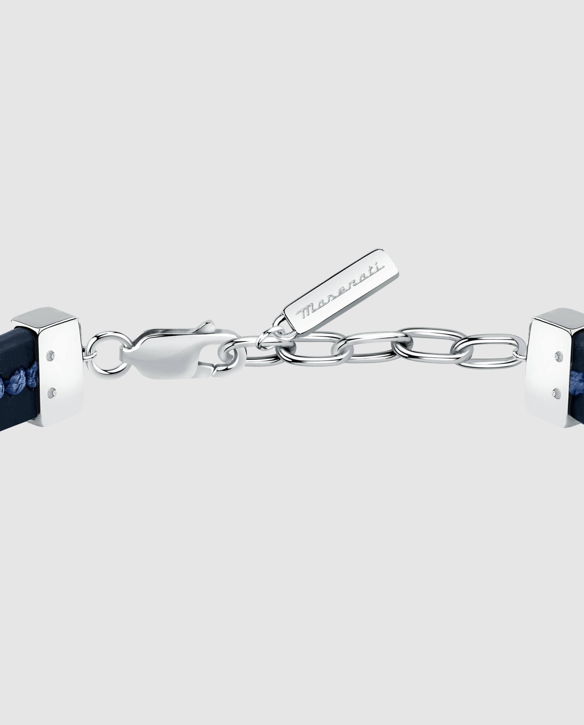 Imagen 3 de Pulsera de hombre varis de acero plateada - Maserati - Plata Plata