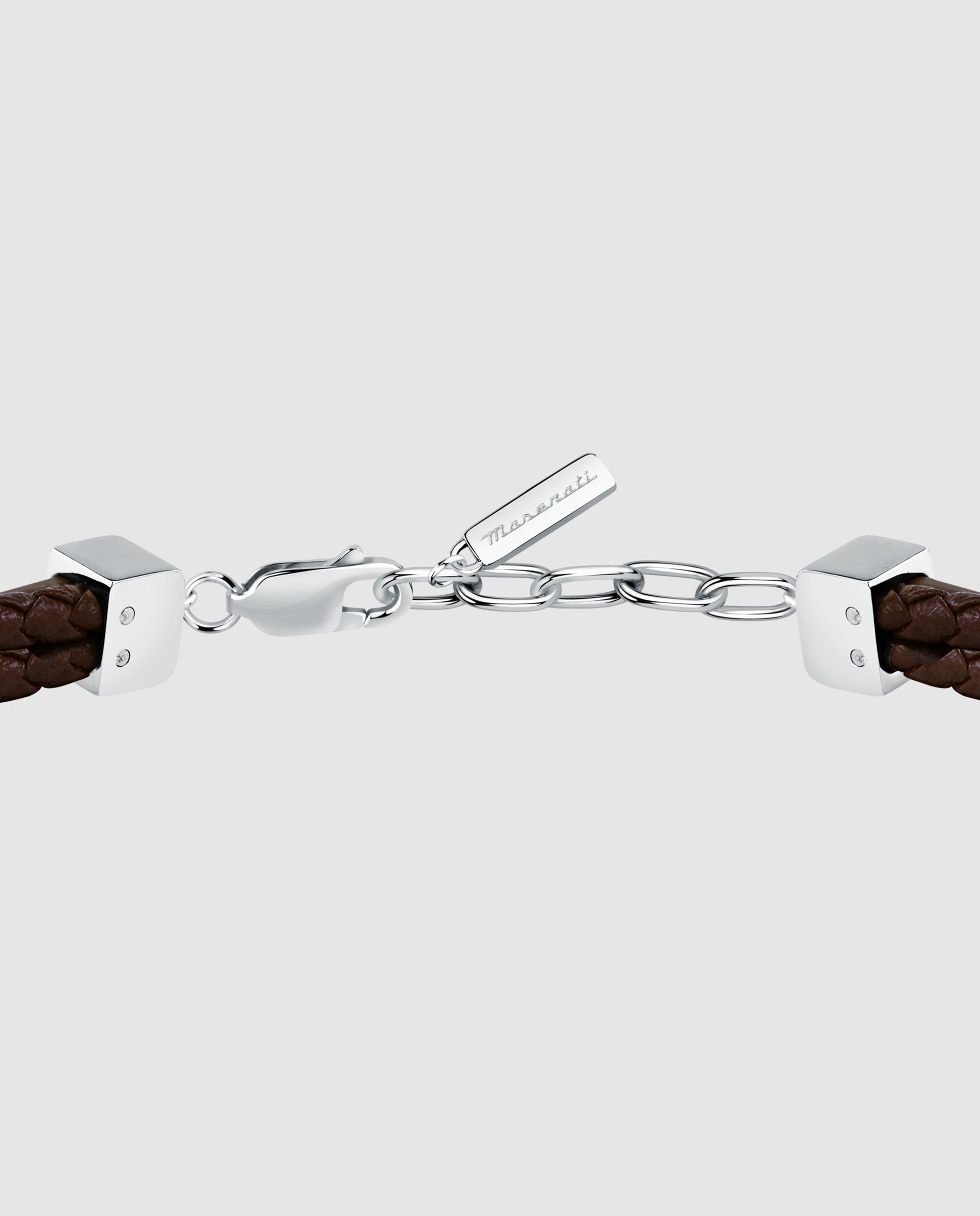 Imagen 3 de Pulsera de hombre varis de acero plateada - Maserati - Plata Plata
