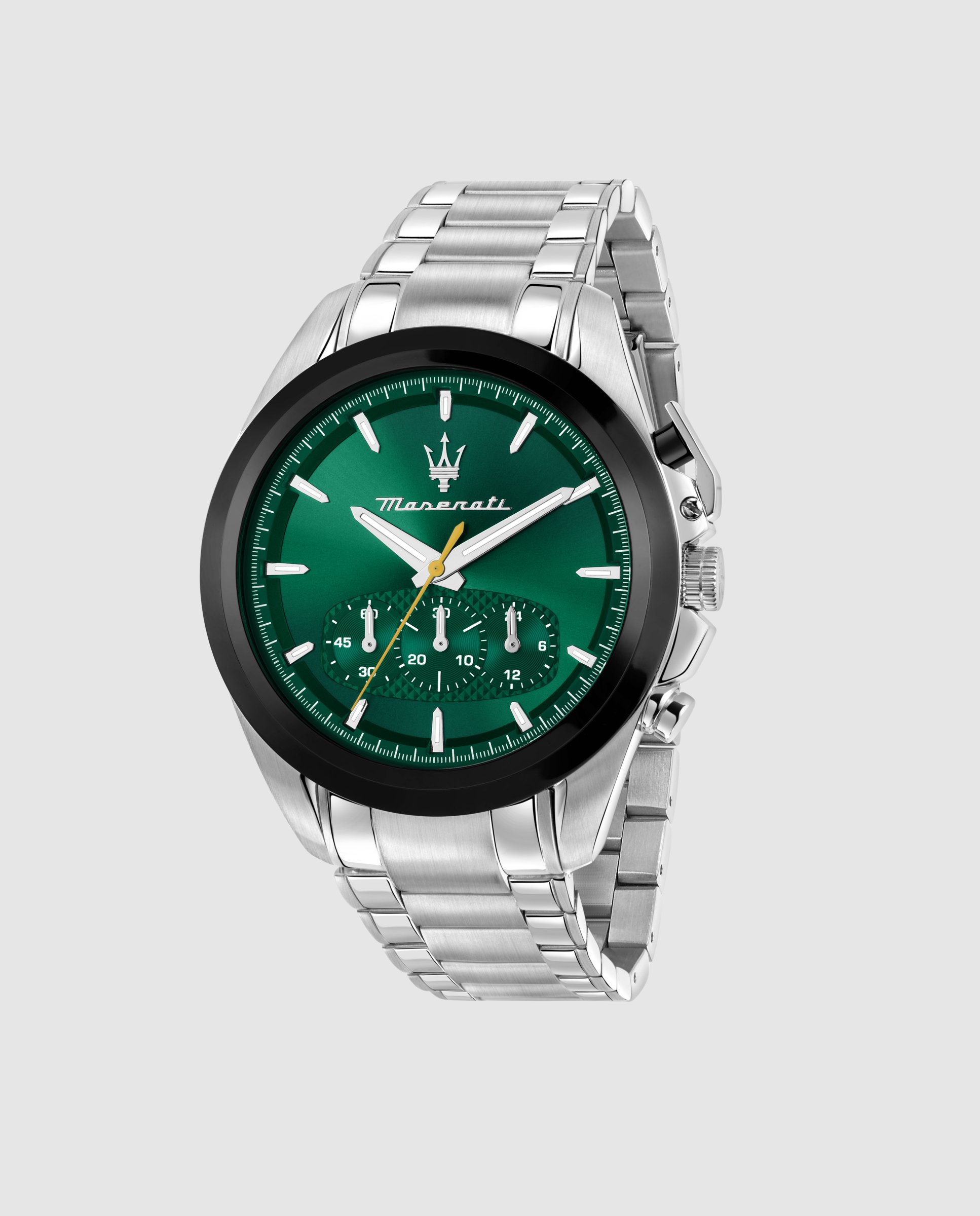 Imagen 0 de Reloj de hombre traguardo r8873612065 de acero y correa plateada Plata