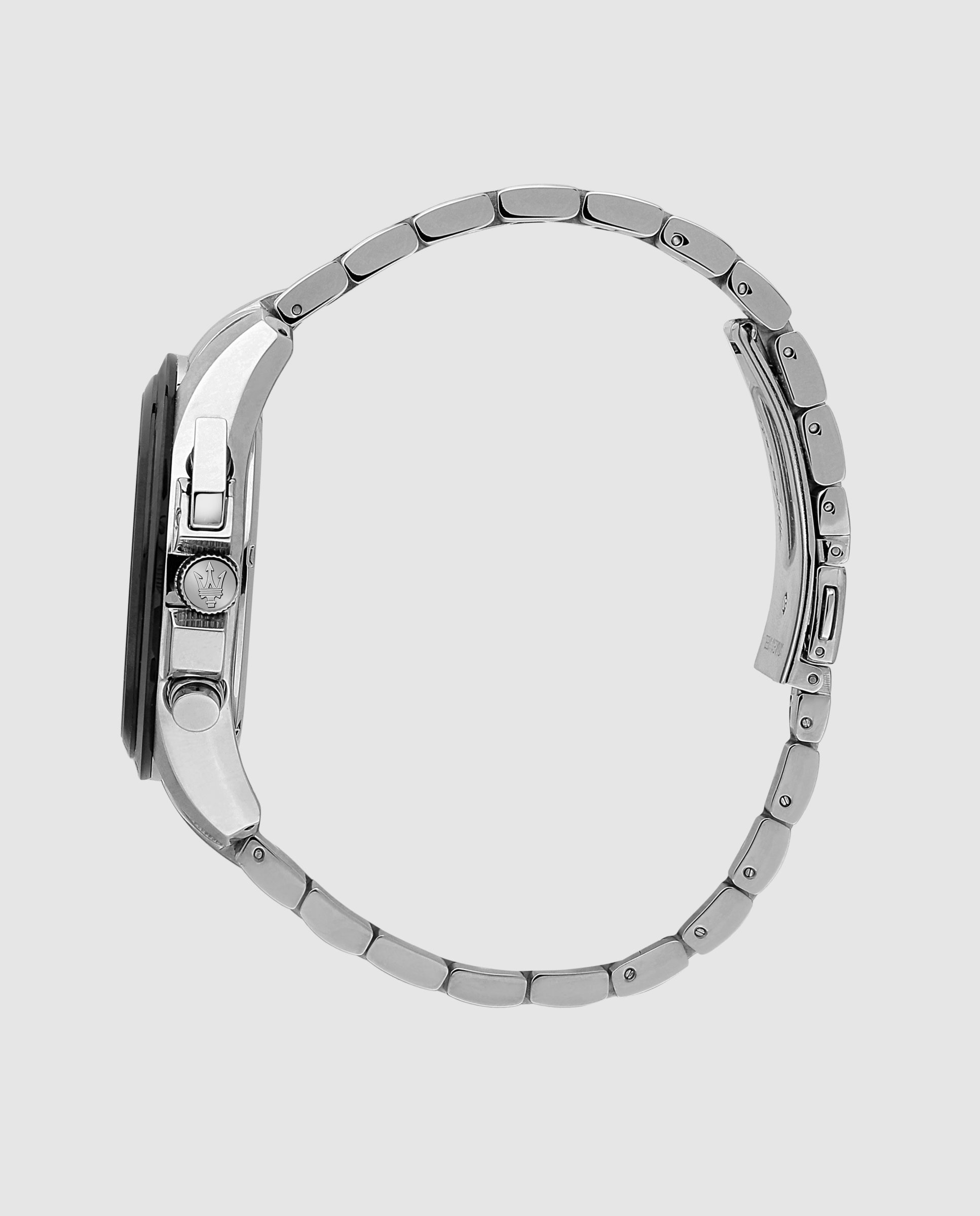 Reloj de hombre traguardo r8873612065 de acero y correa plateada - Maserati - Plata Plata-2