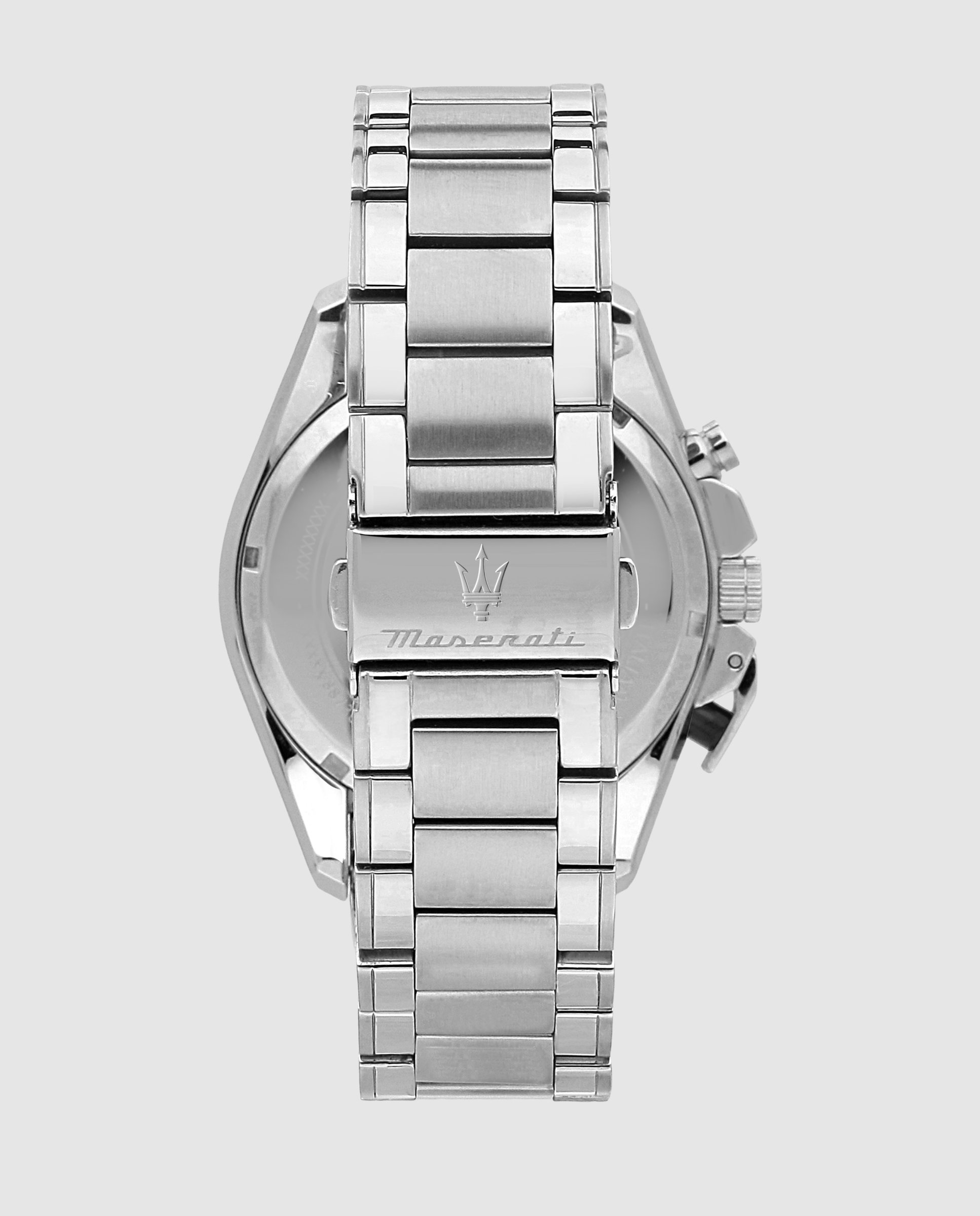 Reloj de hombre traguardo r8873612065 de acero y correa plateada - Maserati - Plata Plata-3