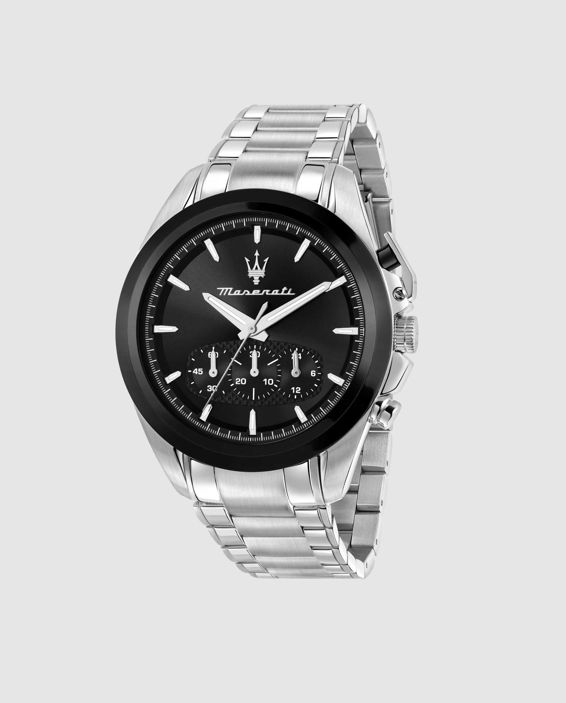 Imagen 0 de Reloj de hombre traguardo r8873612066 de acero y correa plateada Plata