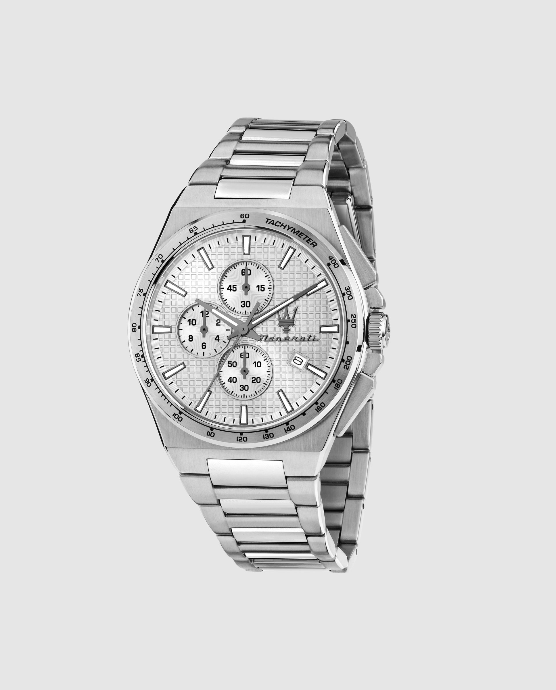 Imagen 0 de Reloj de hombre velocita  r8873653005 de acero y correa plateada Plata