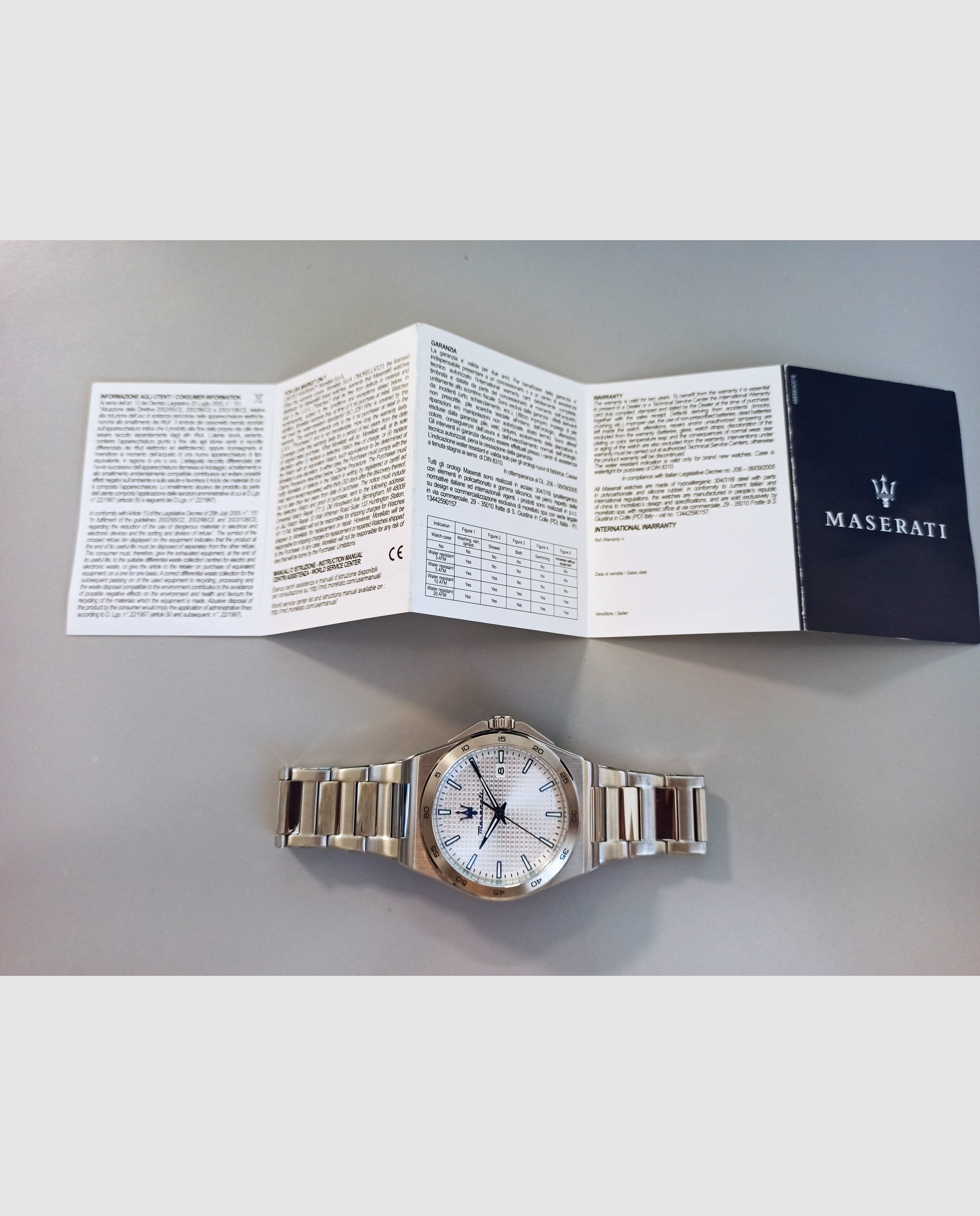 Reloj de hombre velocita r8853153006 de acero y correa plateada - Maserati - Plata Plata-6