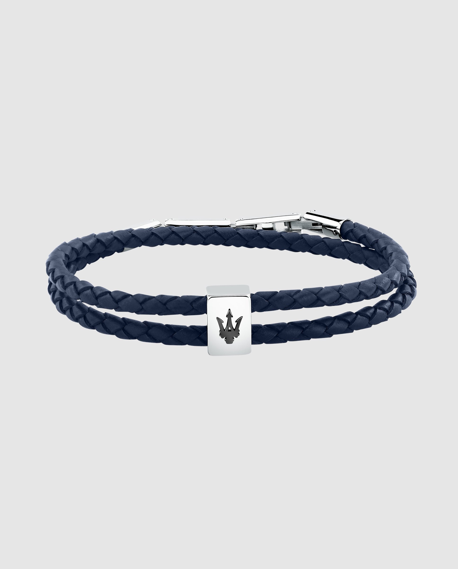 Imagen 0 de Pulsera de hombre varis de polipiel negra