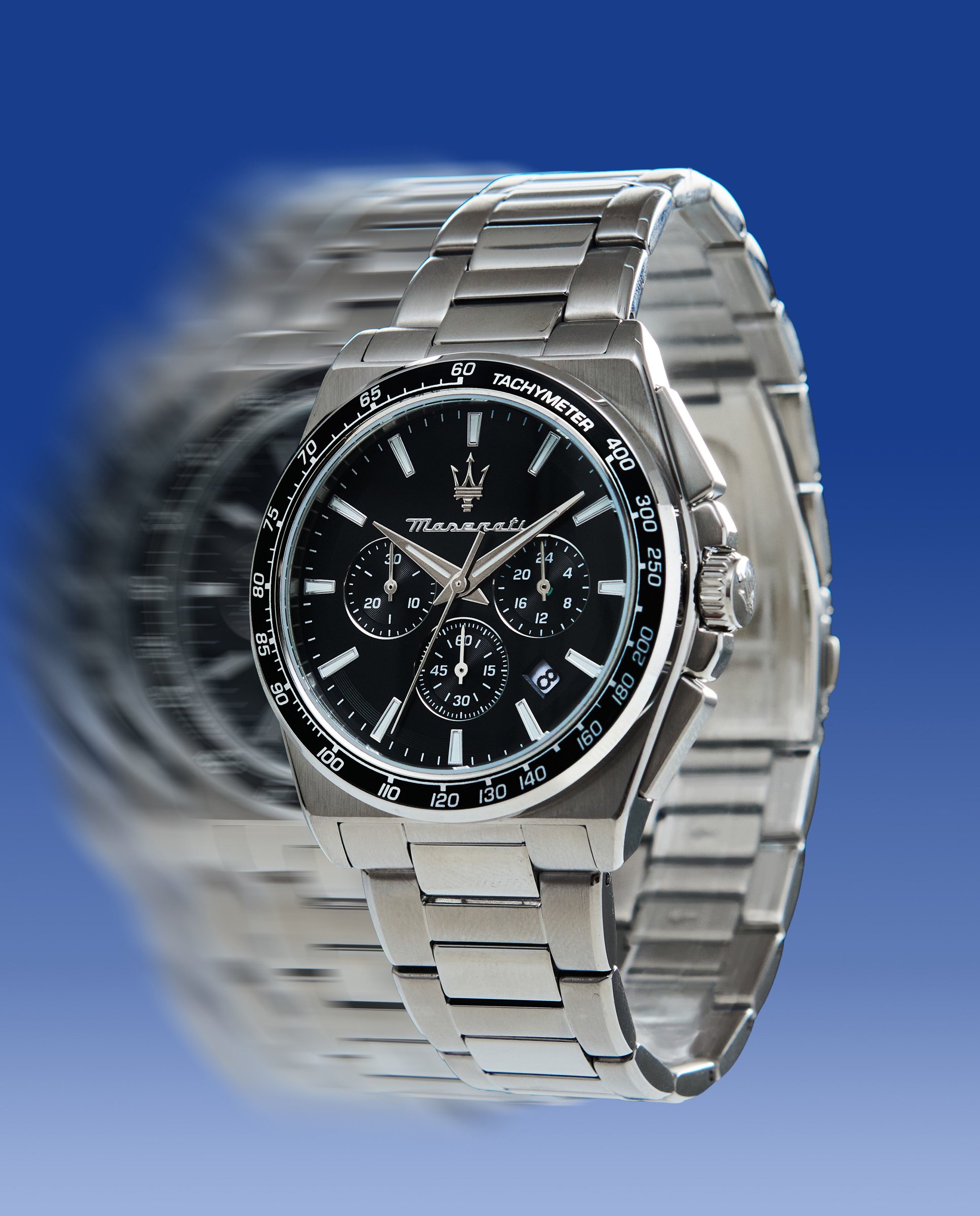 Reloj de hombre velocita r8873652012 de acero y correa de acero - Maserati - Plata Plata-5