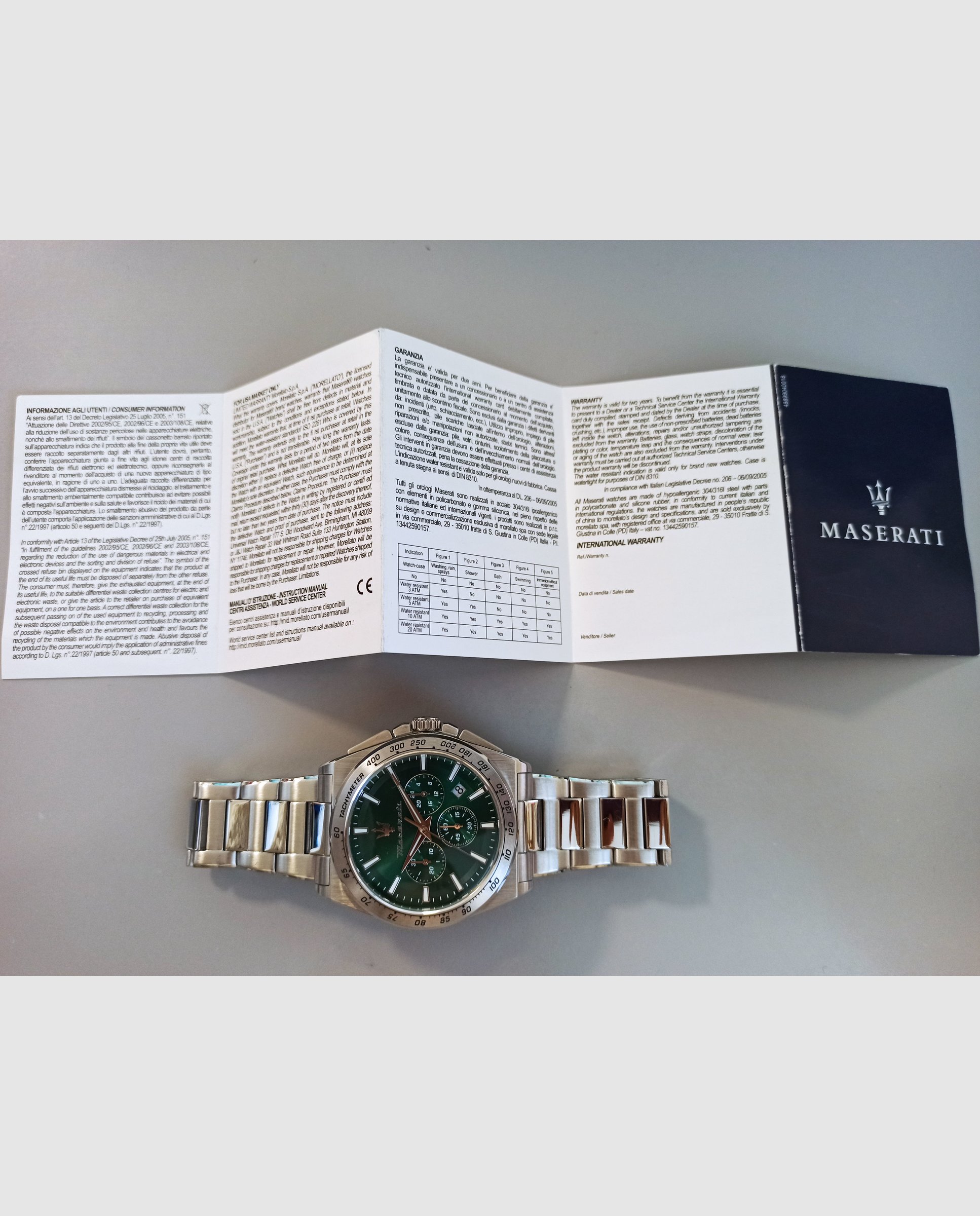 Reloj de hombre velocita r8873652013 de acero y correa de acero - Maserati - Plata Plata-6