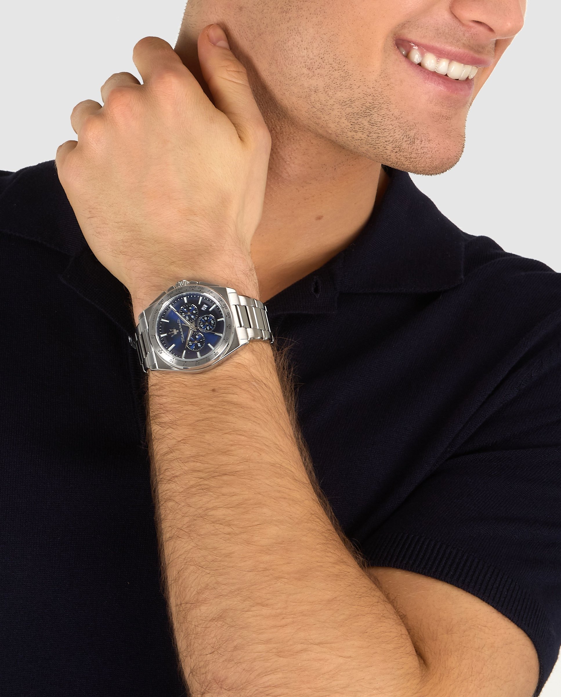 Reloj de hombre velocita r8873652014 de acero y correa de acero - Maserati - Plata Plata-4