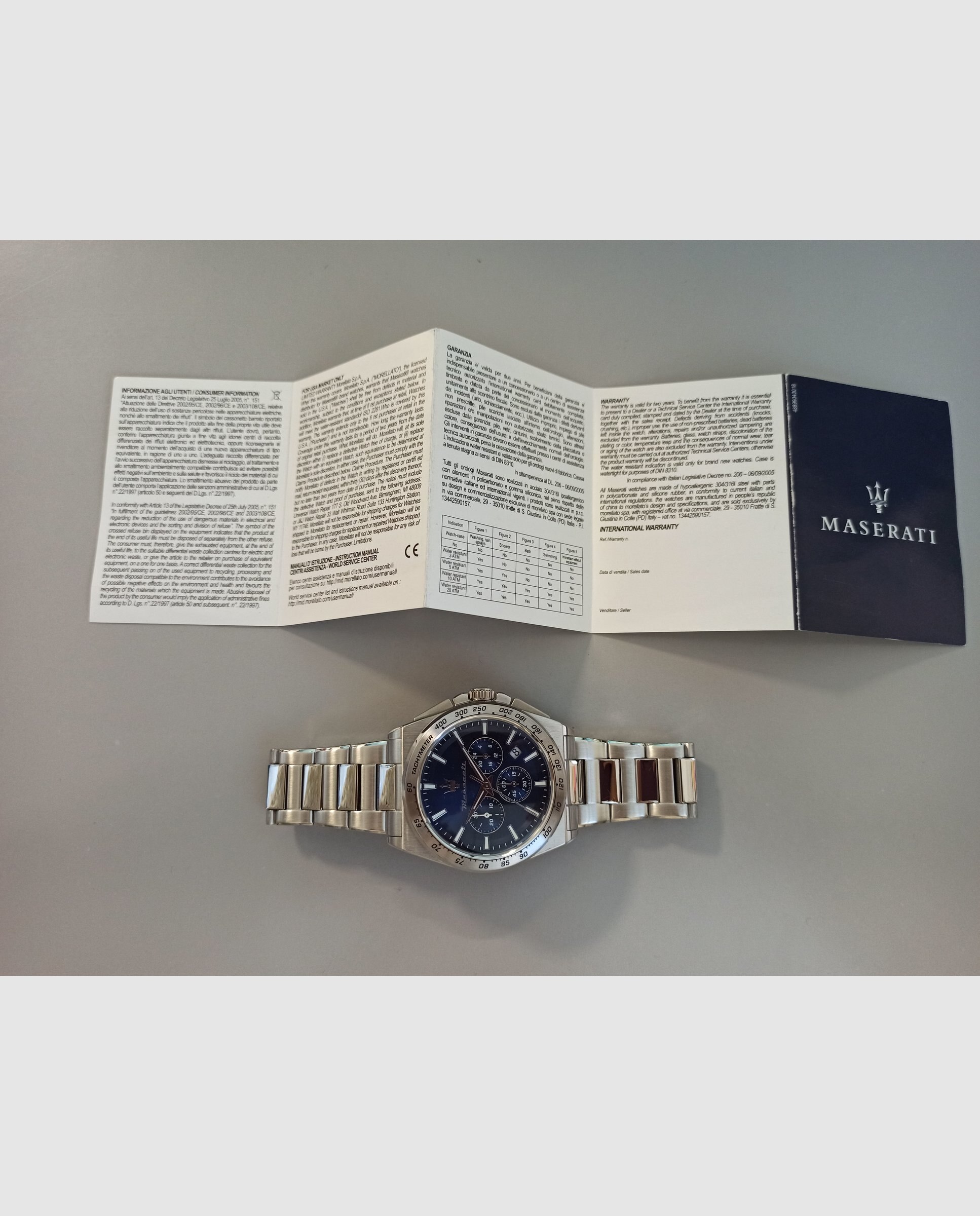 Reloj de hombre velocita r8873652014 de acero y correa de acero - Maserati - Plata Plata-6
