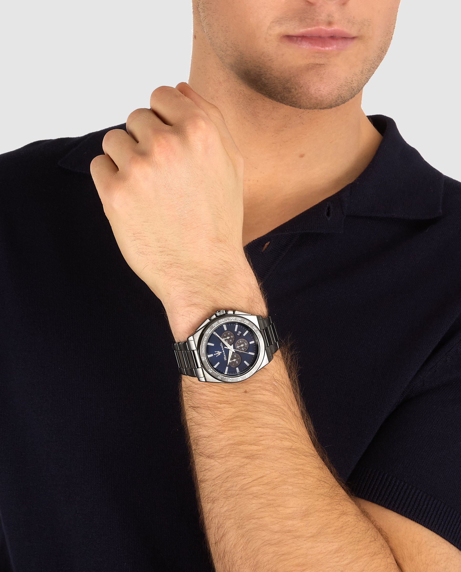 Reloj de hombre velocita r8873652015 de acero y correa - Maserati - Gris Gris-4