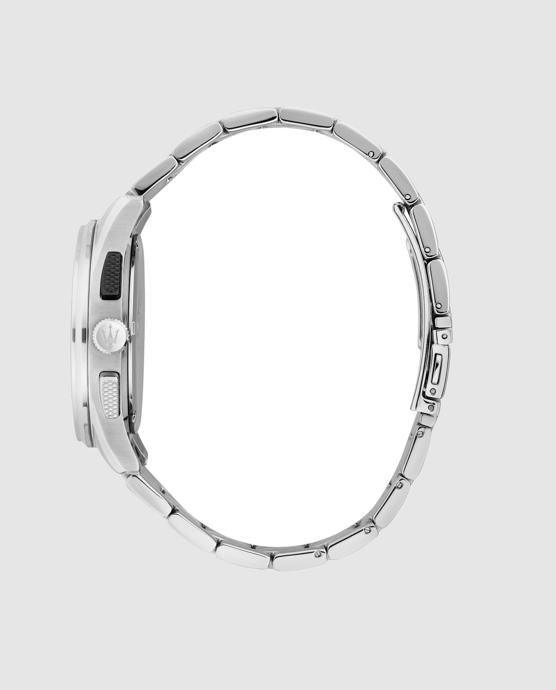 Reloj de hombre sorpasso r8873624008 de acero y correa plateada - Maserati - Plata Plata-2