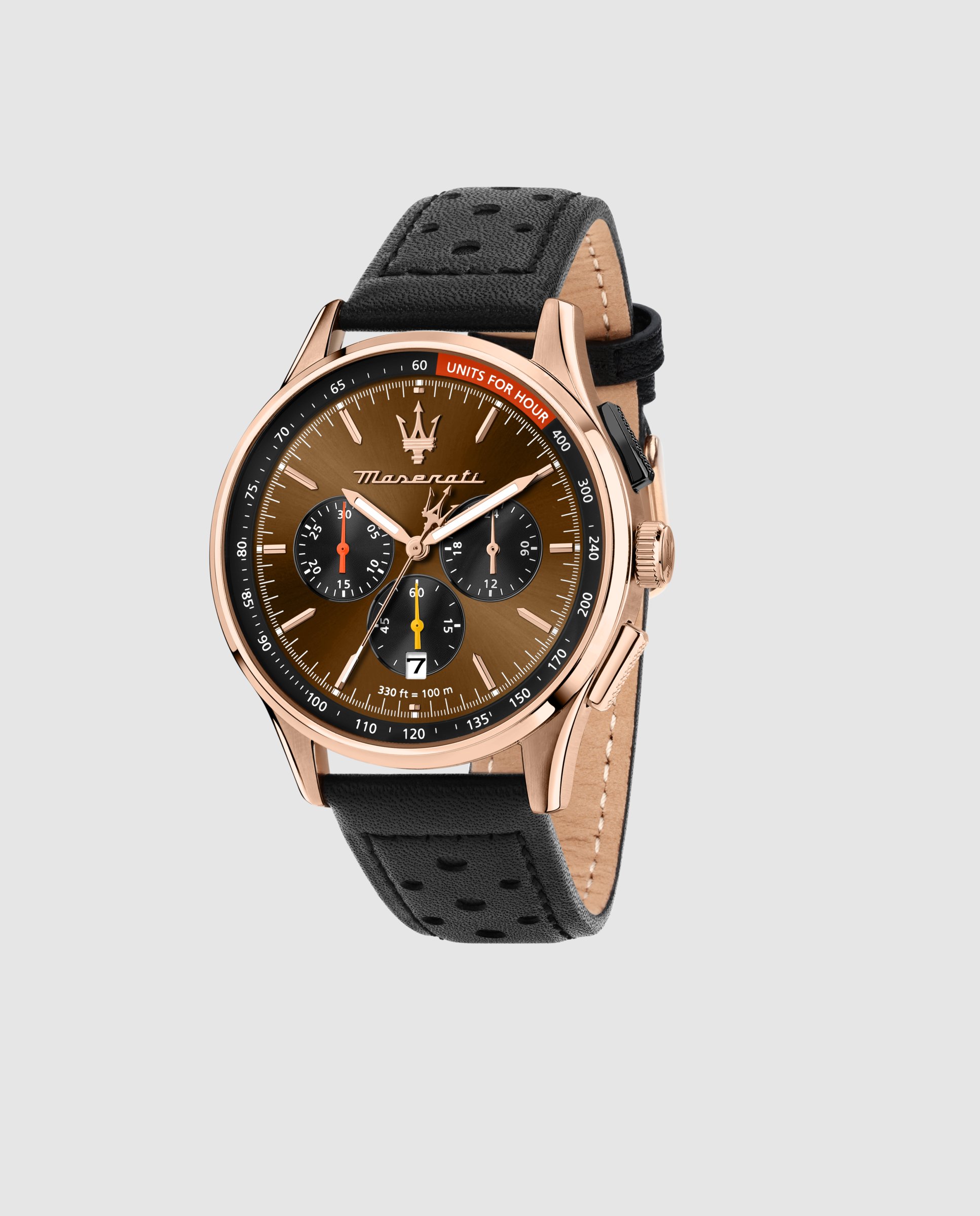 Imagen 0 de Reloj de hombre sorpasso r8871624011 de piel y correa negra Negro