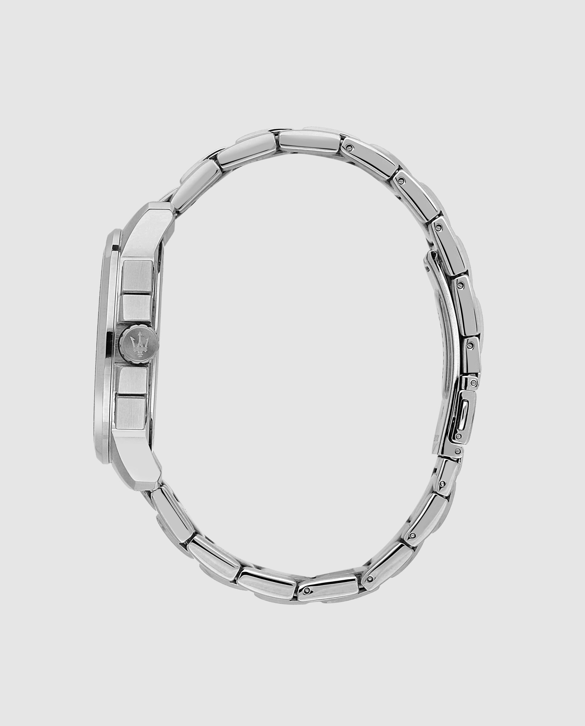 Reloj de hombre successo r8873621047 de acero y correa plateada - Maserati - Plata Plata-2