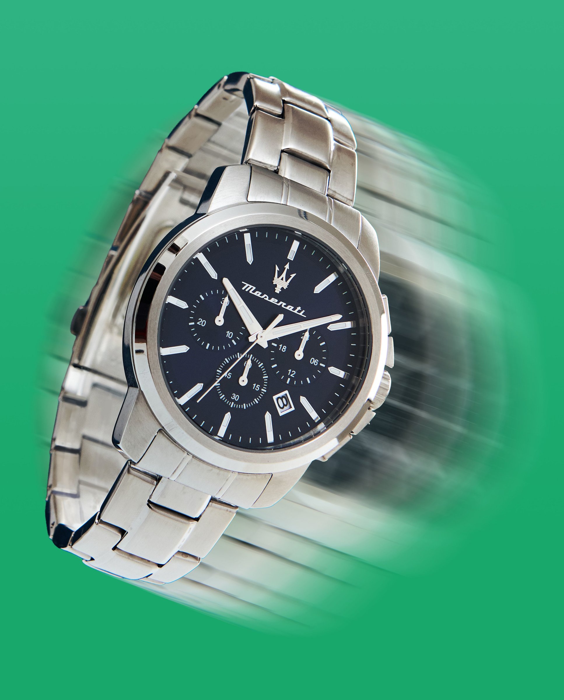 Reloj de hombre successo r8873621047 de acero y correa plateada - Maserati - Plata Plata-5