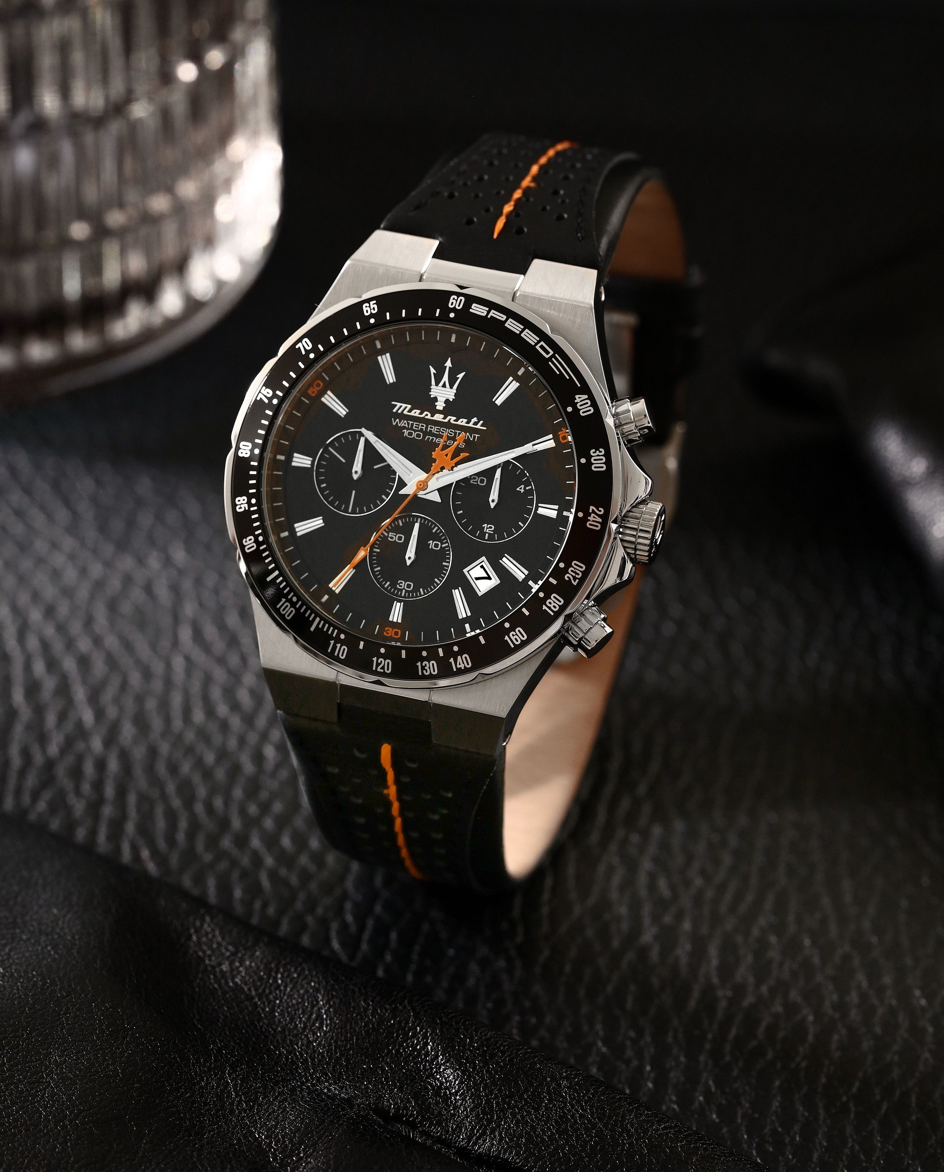 Reloj de hombre sfida r8871640008 de acero - Maserati - Negro Negro-6