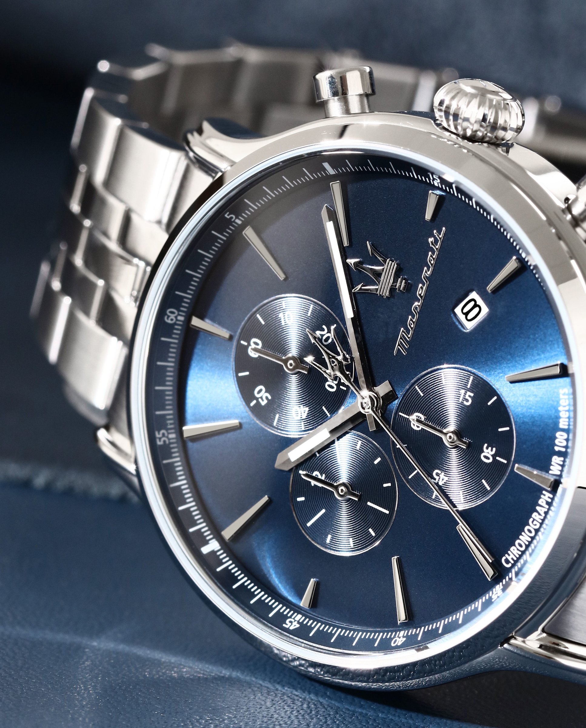 Reloj de hombre epoca r8873618039 de acero - Maserati - Plata Plata-6