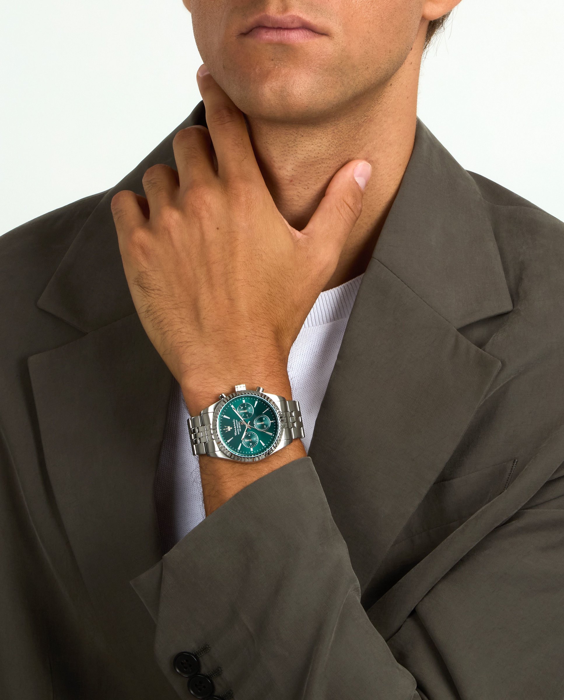 Imagen 4 de Reloj de hombre competizione r8853100052 de acero - Maserati - Plata Plata
