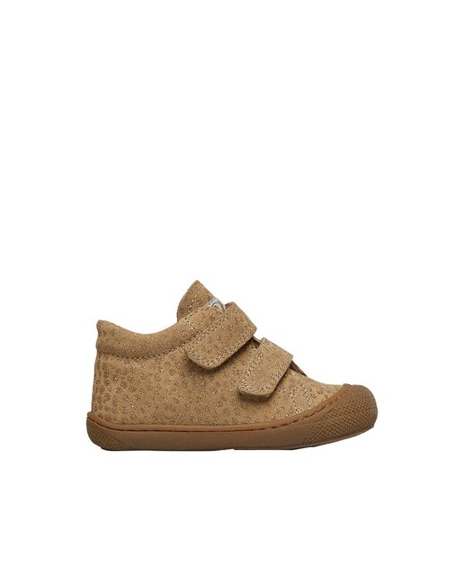 Imagen 0 de Zapatos de bebé niña primeros pasos de ante con estampado de poni