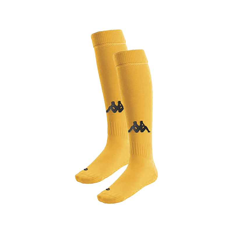 Medias de fútbol unisex Penao Pack de 3 Kappa - Amarillo Amarillo-2