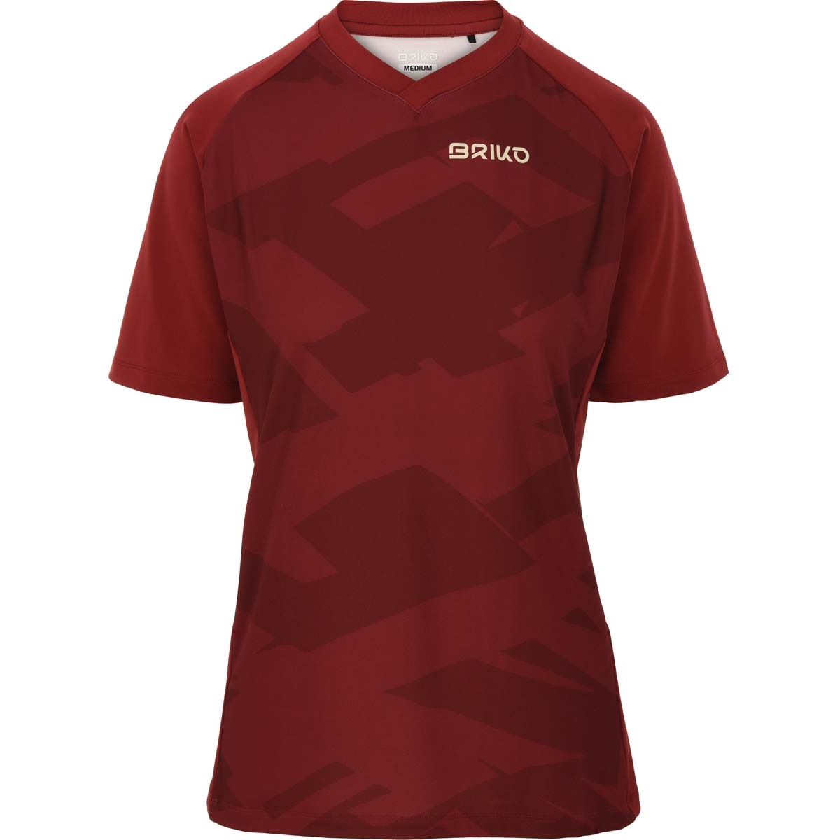Imagen 0 de Camiseta de mujer Adventure Camo Briko Granate