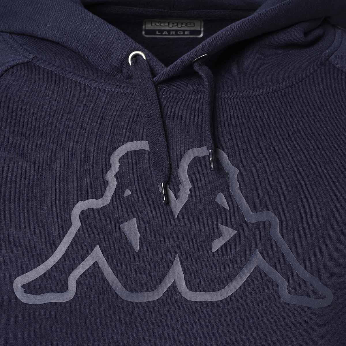 Sudadera de hombre Zaiver Kappa - Azul marino Azul marino-3