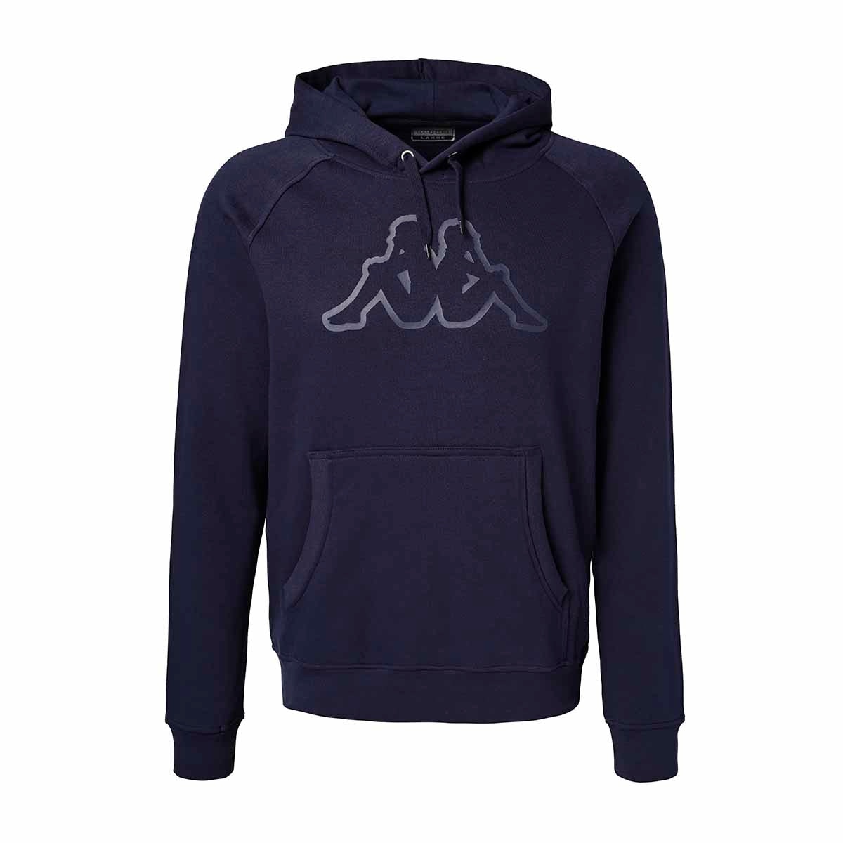 Sudadera de hombre Zaiver Kappa - Azul marino Azul marino-1