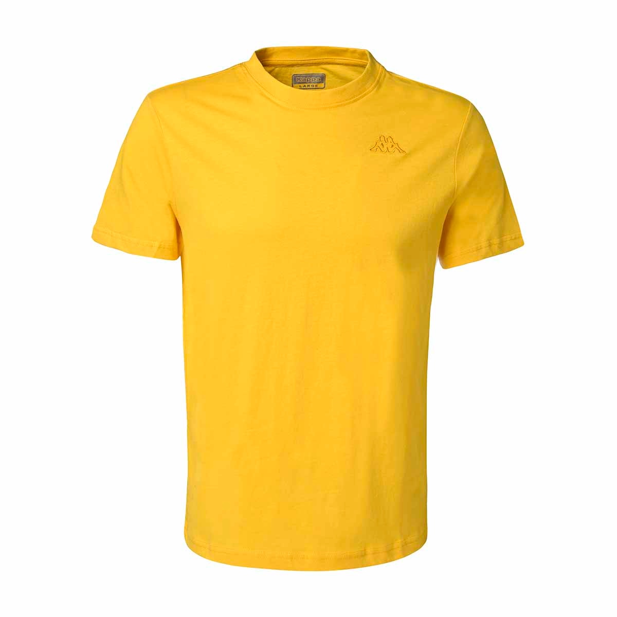 Kappa Camiseta de hombre Cafers Amarillo