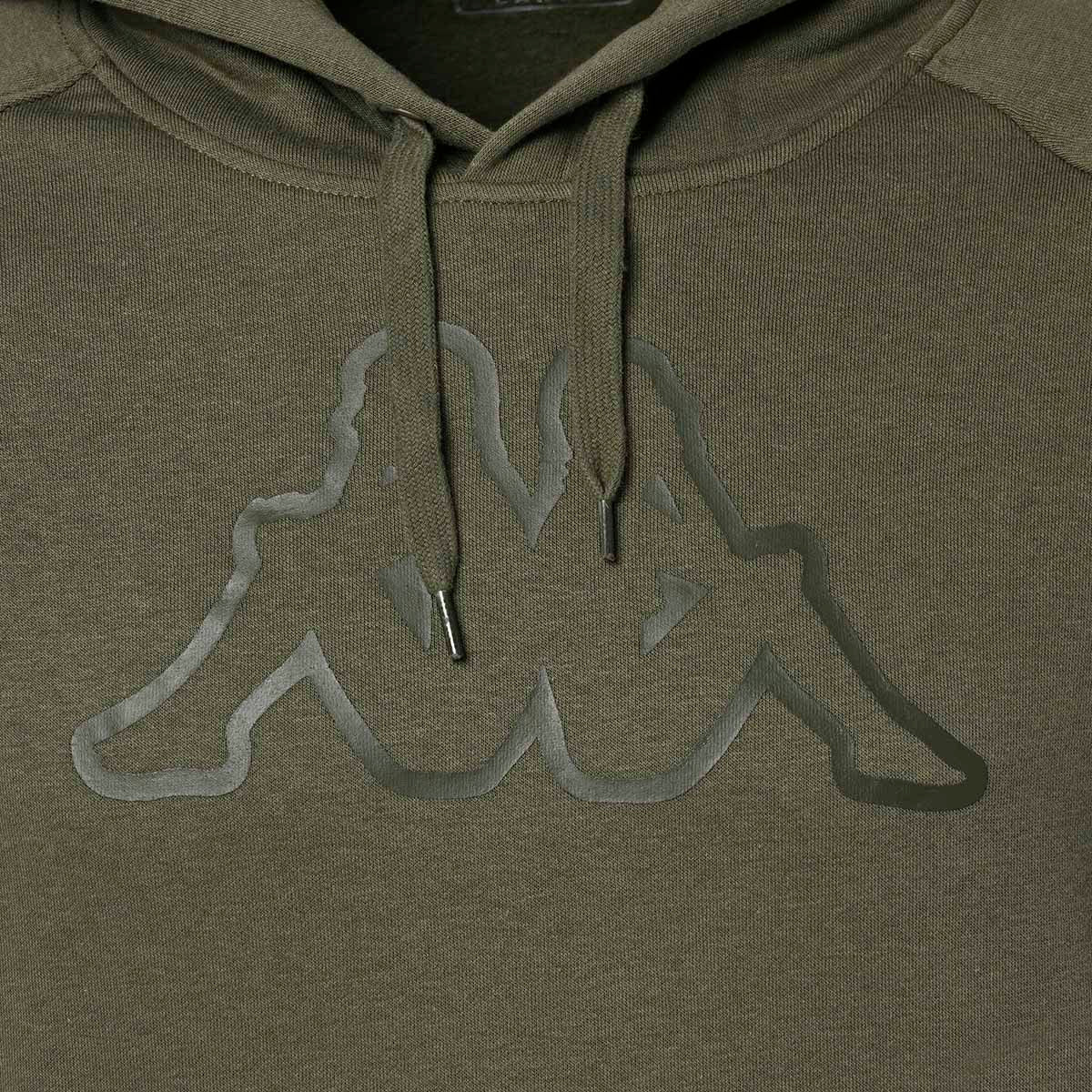 Sudadera de hombre Zaiver Kappa - Verde Verde-3
