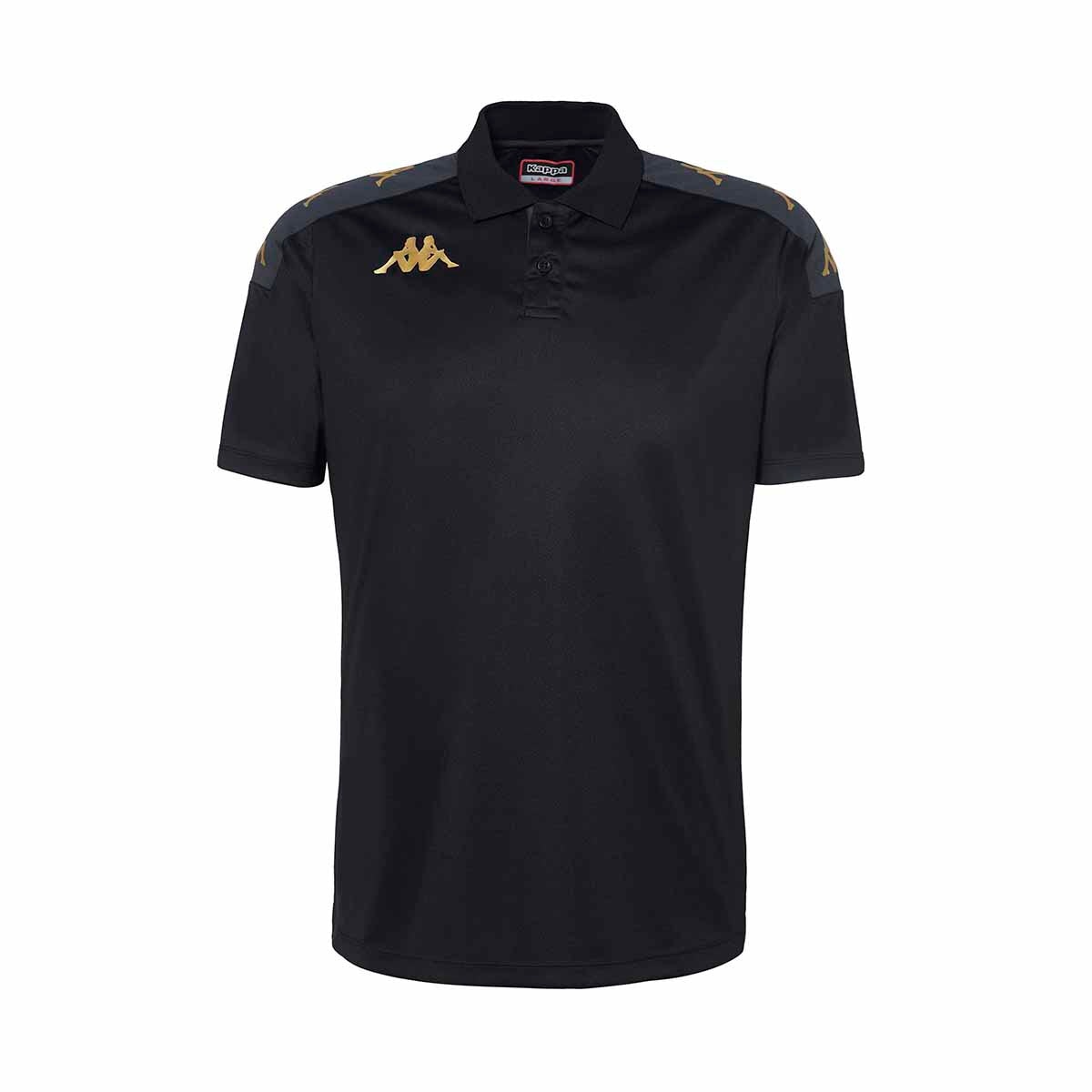 Polo de hombre Ghiolo Kappa - Negro Negro-1