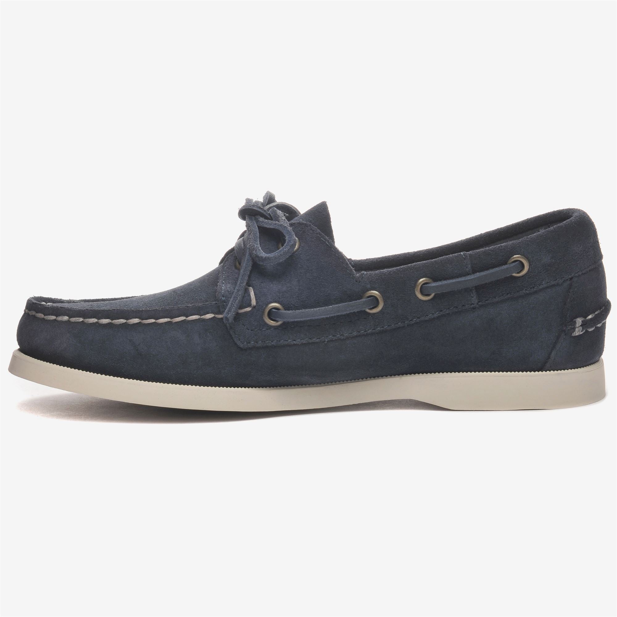 Náuticos de mujer de ante antideslizantes - Sebago - Azul oscuro Azul oscuro-2
