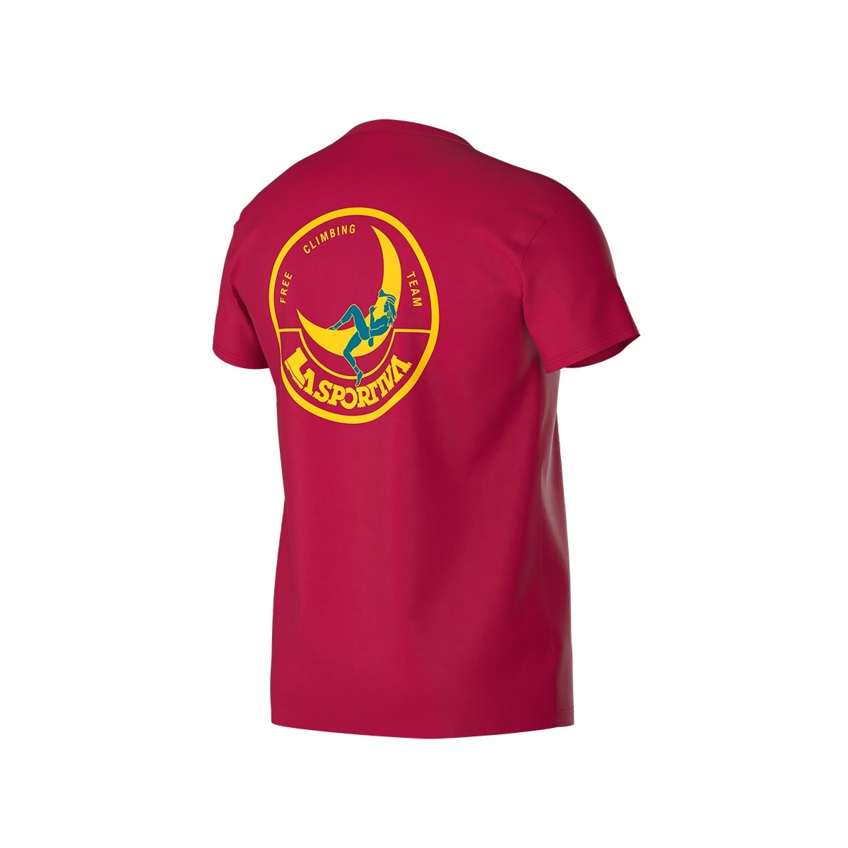 Camiseta de Hombre Climbing on the Moon T-Shirt M de LA SPORTIVA - Amarillo Amarillo-2