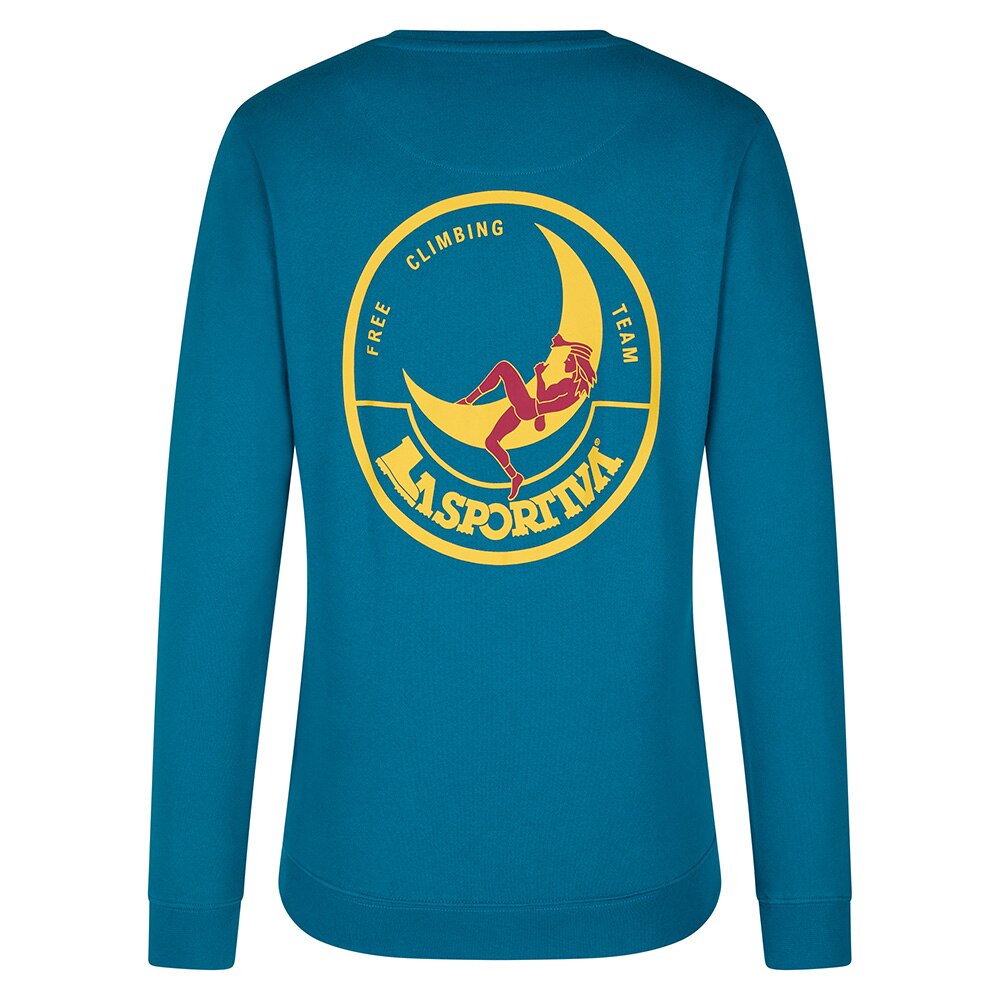 Jersey de Mujer Climbing on the Moon Sweatshirt W de LA SPORTIVA - Amarillo Amarillo-2