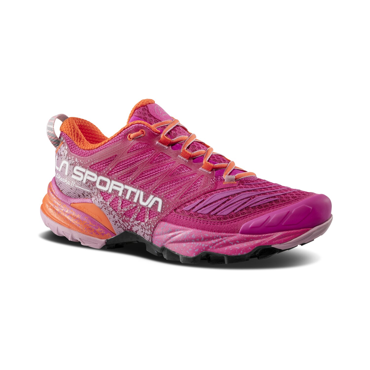 Imagen 3 de Zapatillas de Trail Running de mujer Akasha II La Sportiva - Rosa chicle Rosa chicle