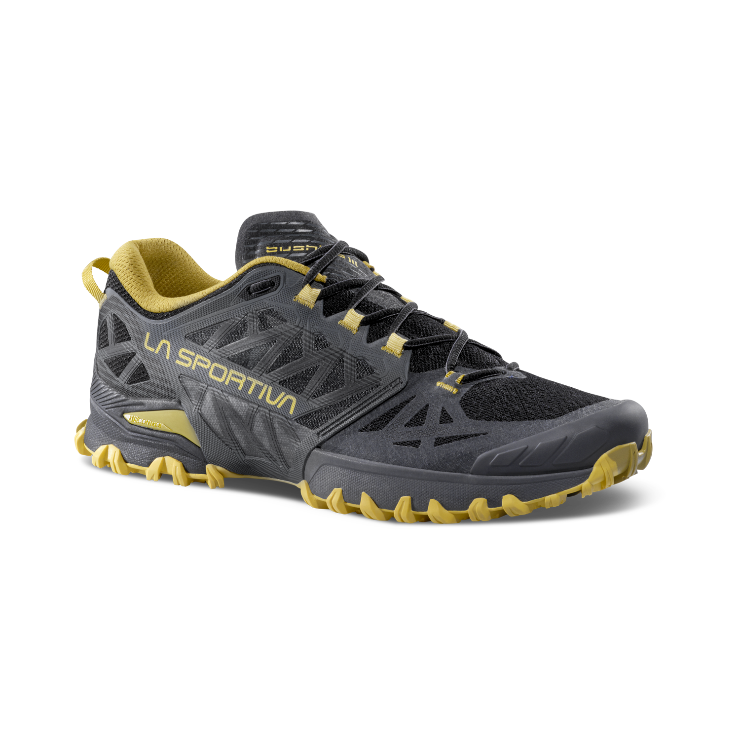 Zapatillas de Trail Running de hombre Bushido III La Sportiva - Gris / Amarillo Gris / Amarillo-3