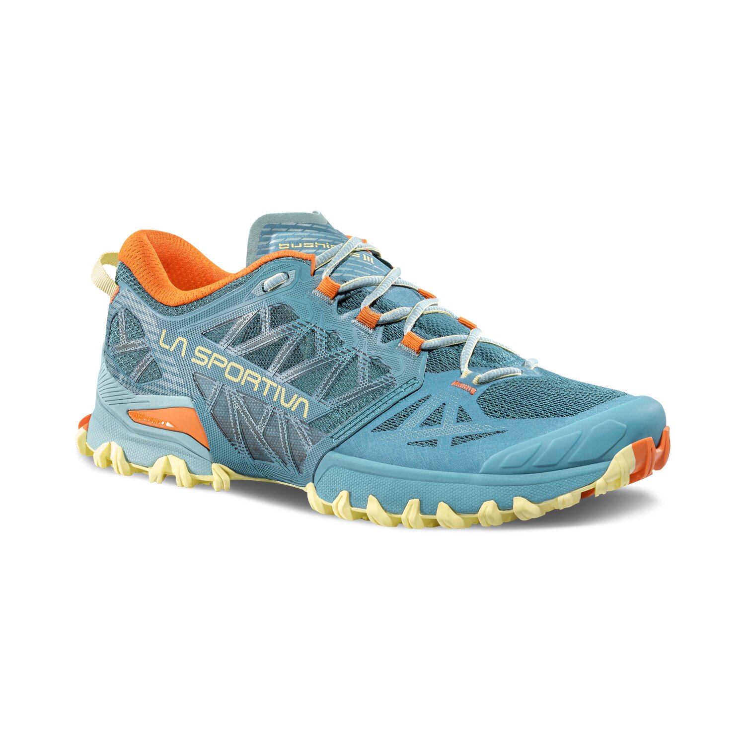 Zapatillas de Trail Running de mujer Bushido III La Sportiva - Azul eléctrico Azul eléctrico-3