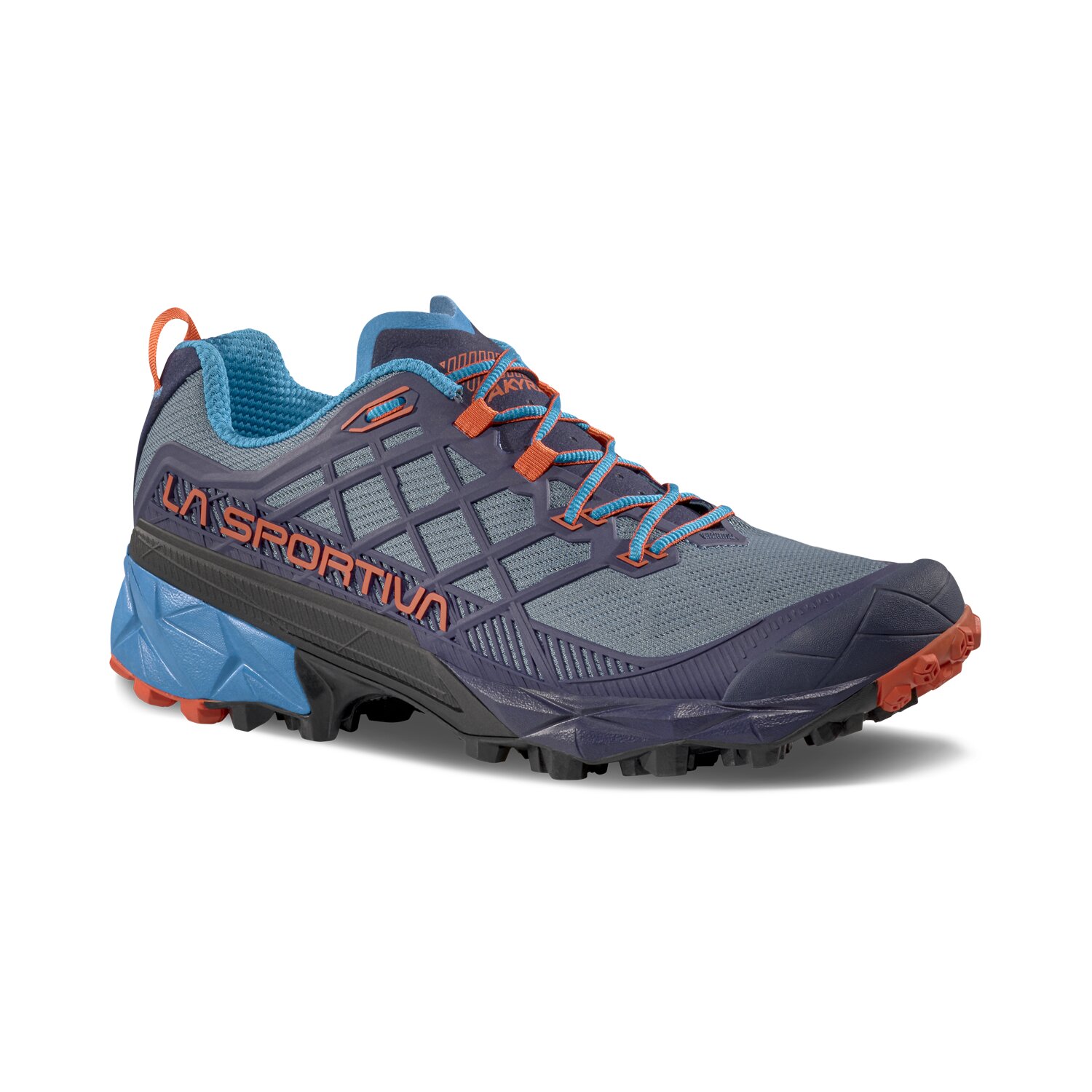 Zapatillas de montaña de hombre Akyra II La Sportiva - Azul marino / Naranja Azul marino / Naranja-3