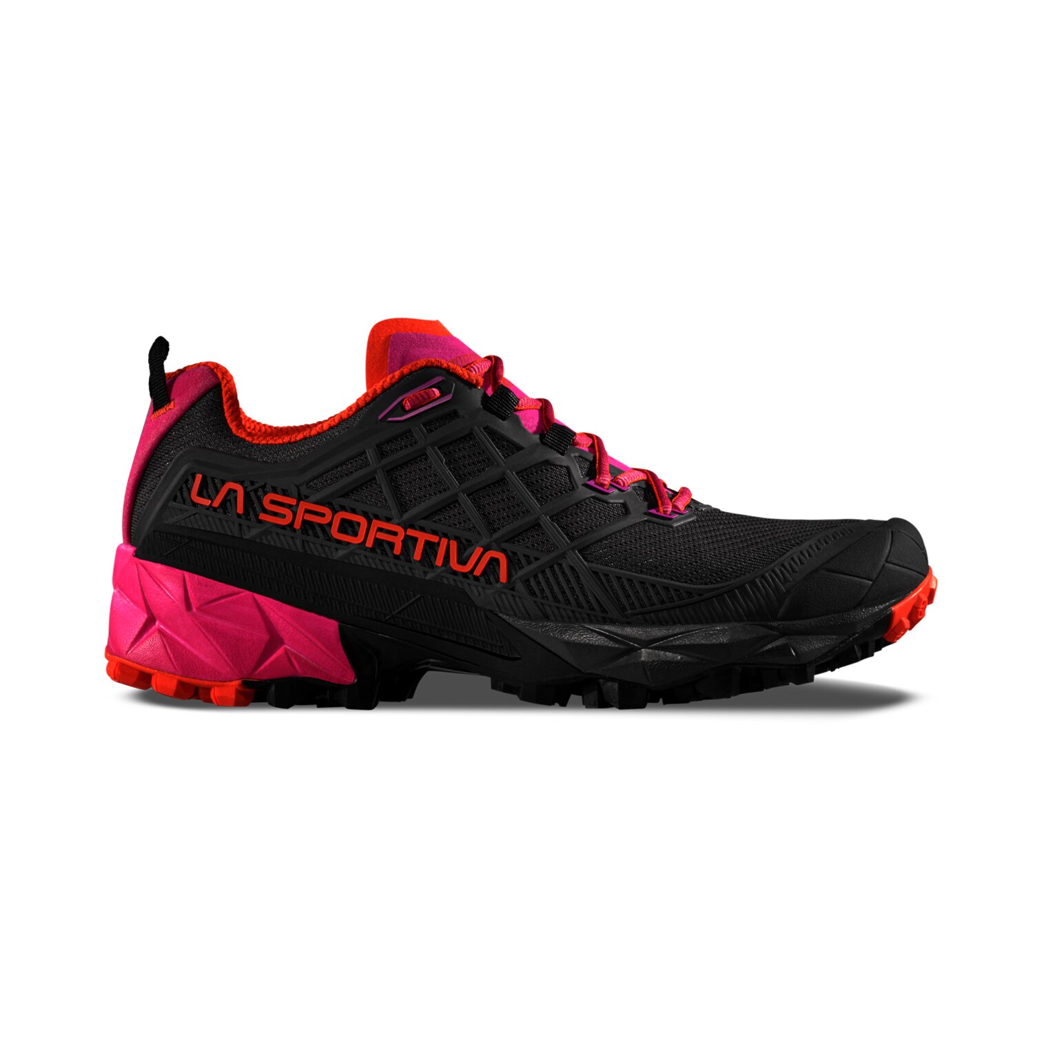 Zapatillas de montaña de mujer Akyra II La Sportiva - Gris / Rosa Gris / Rosa-1