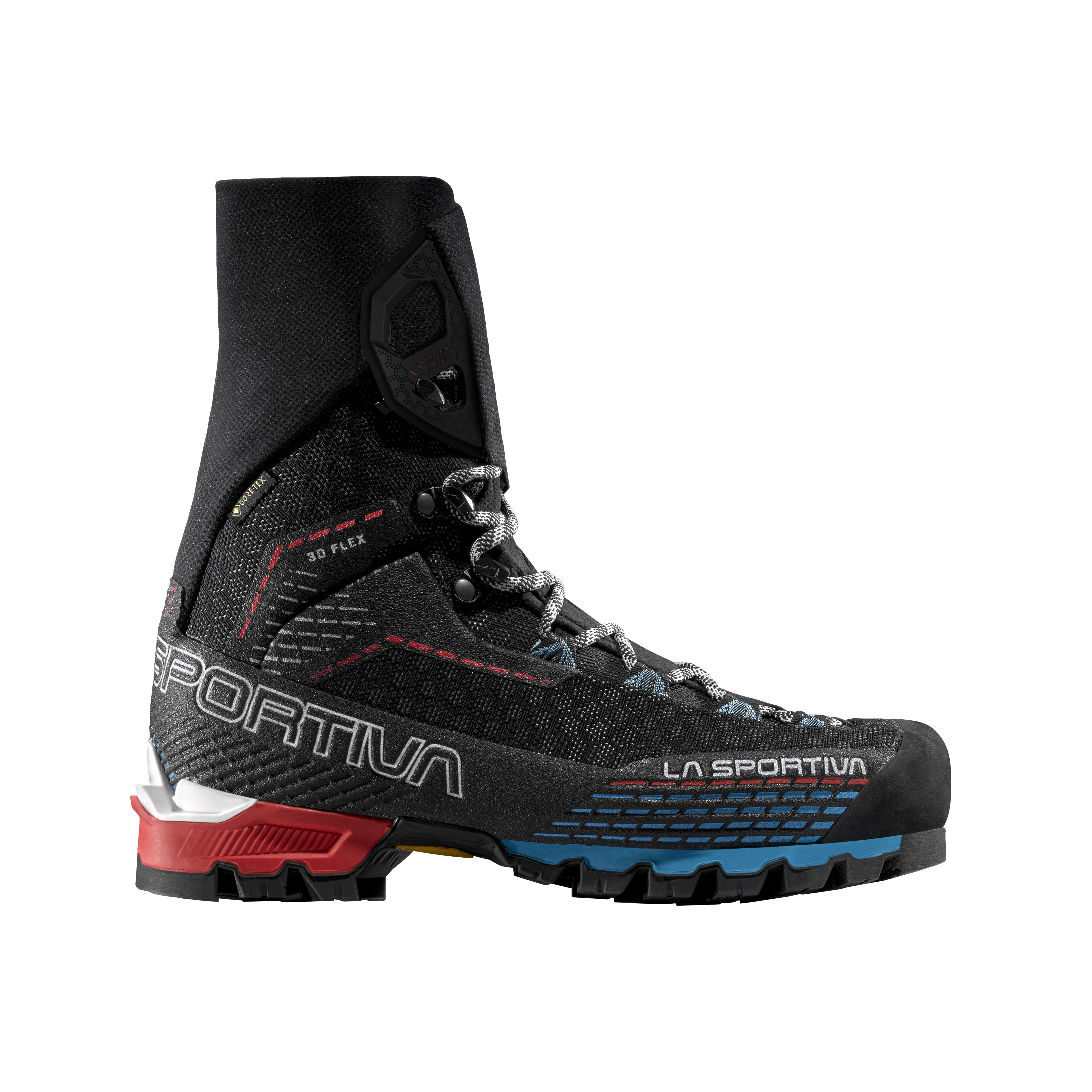 La Sportiva Botas de montaña de mujer Trango Pro Goretex Negro / Azul / Blanco