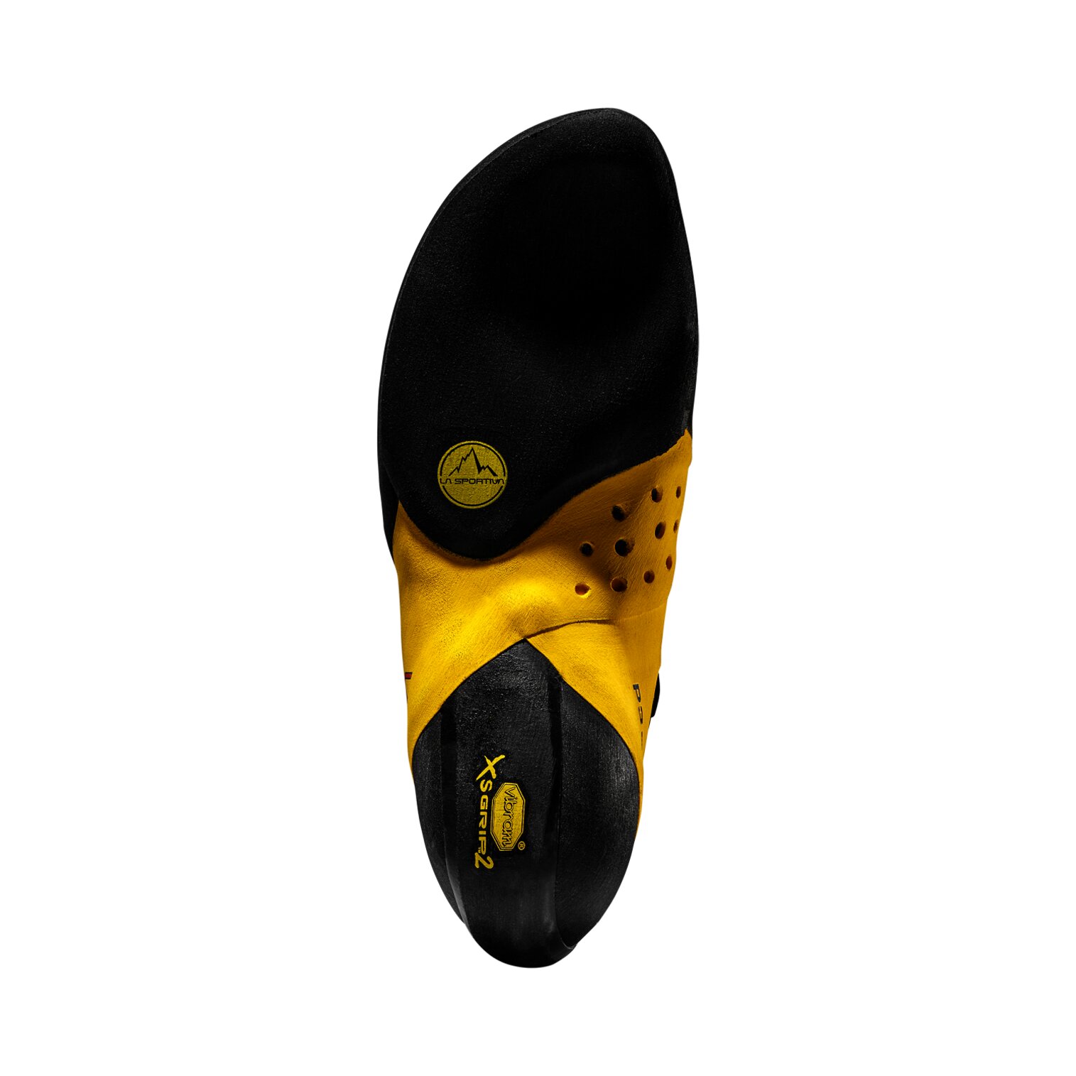Pies de gato de hombre Solution Comp La Sportiva - Negro / Amarillo Negro / Amarillo-2