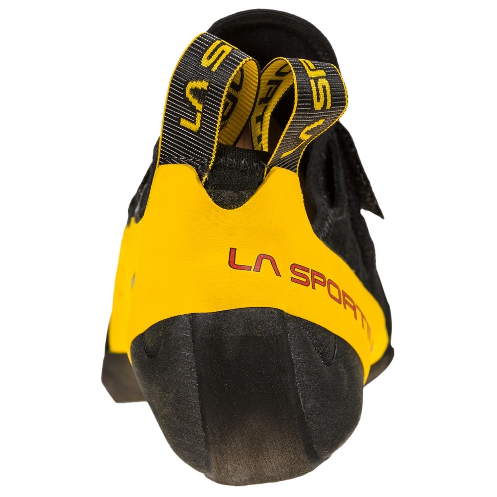 Pies de gato de hombre Solution Comp La Sportiva - Negro / Amarillo Negro / Amarillo-5